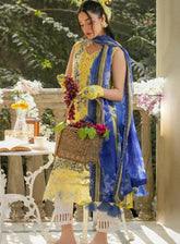 Gulkari By Asifa & Nabeel Embroidered Lawn 3 Piece Unstitched Suit AN25G D-GKL-15 SUNLIT BREEZE