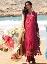 Hai Kuch By Elaf Festive Embroidered Lawn 3 Piece Unstitched Suit EF24HK EHK-05 NAAZ