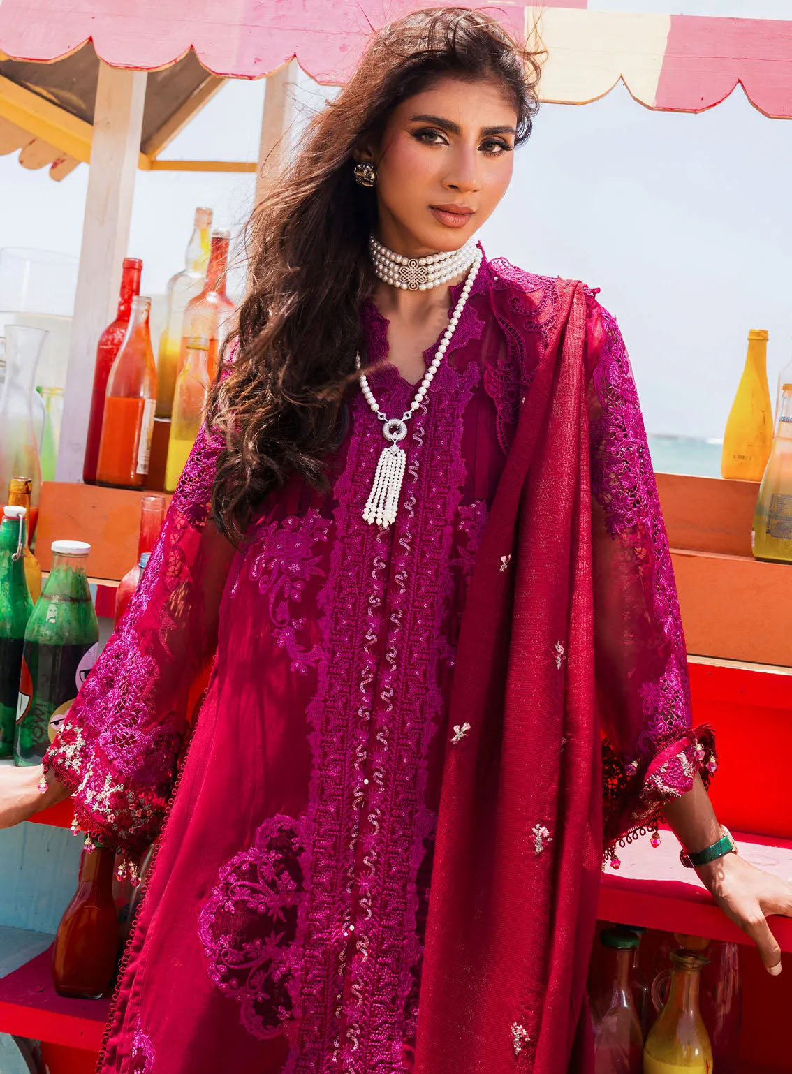 Hai Kuch By Elaf Festive Embroidered Lawn 3 Piece Unstitched Suit EF24HK EHK-1B GULZAR Hai Kuch By Elaf Festive Embroidered Lawn 3 Piece Unstitched Suit EF24HK EHK-1B GULZAR