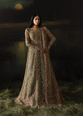 Hayat By Afrozeh Embroidered Organza 3 Piece Unstitched Suit AF24LA AFH-01 SUHANA