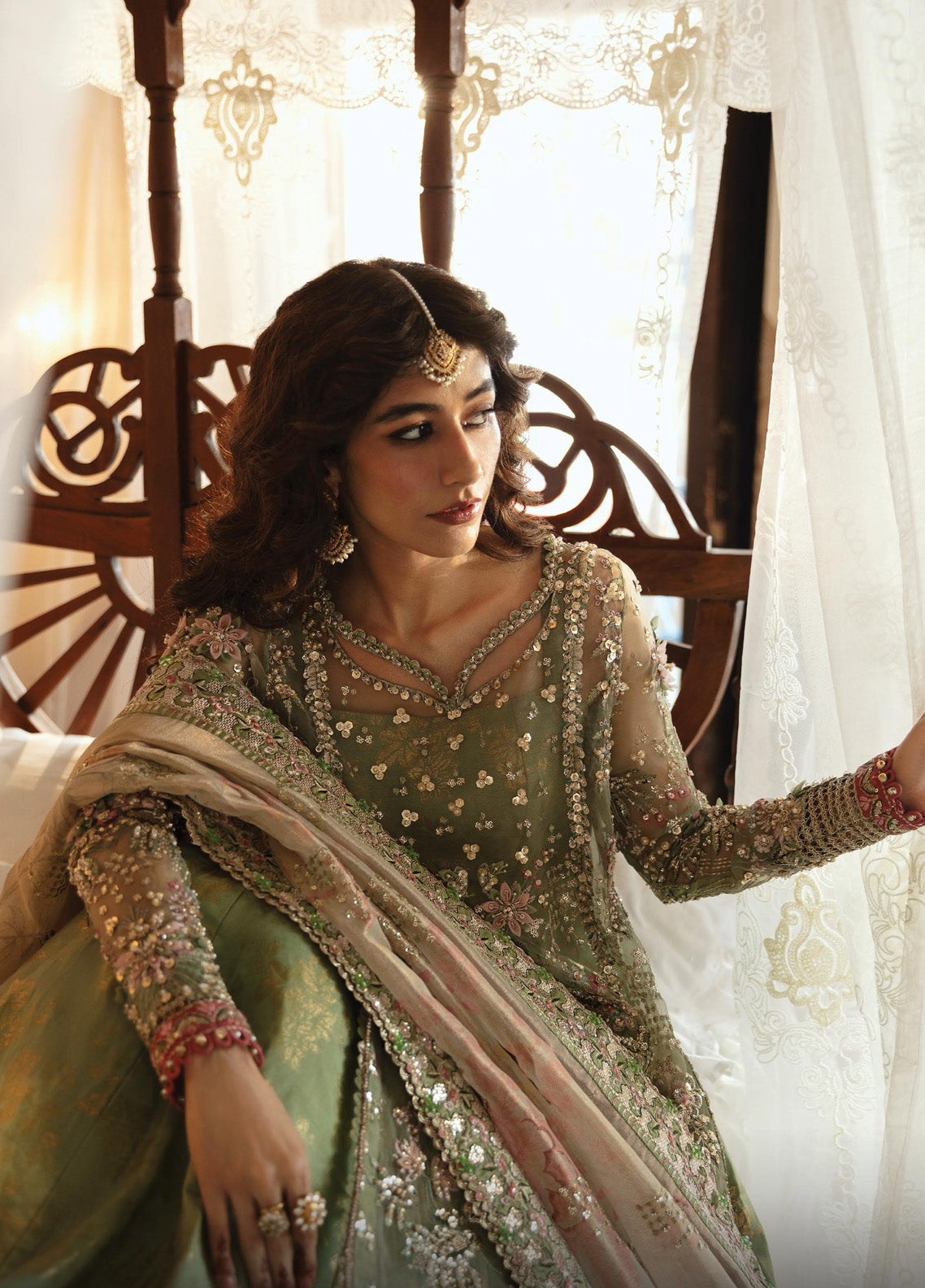 Hayat By Afrozeh Embroidered Organza 3 Piece Unstitched Suit AF24LA AFH-03 SHREYA Hayat By Afrozeh Embroidered Organza 3 Piece Unstitched Suit AF24LA AFH-03 SHREYA