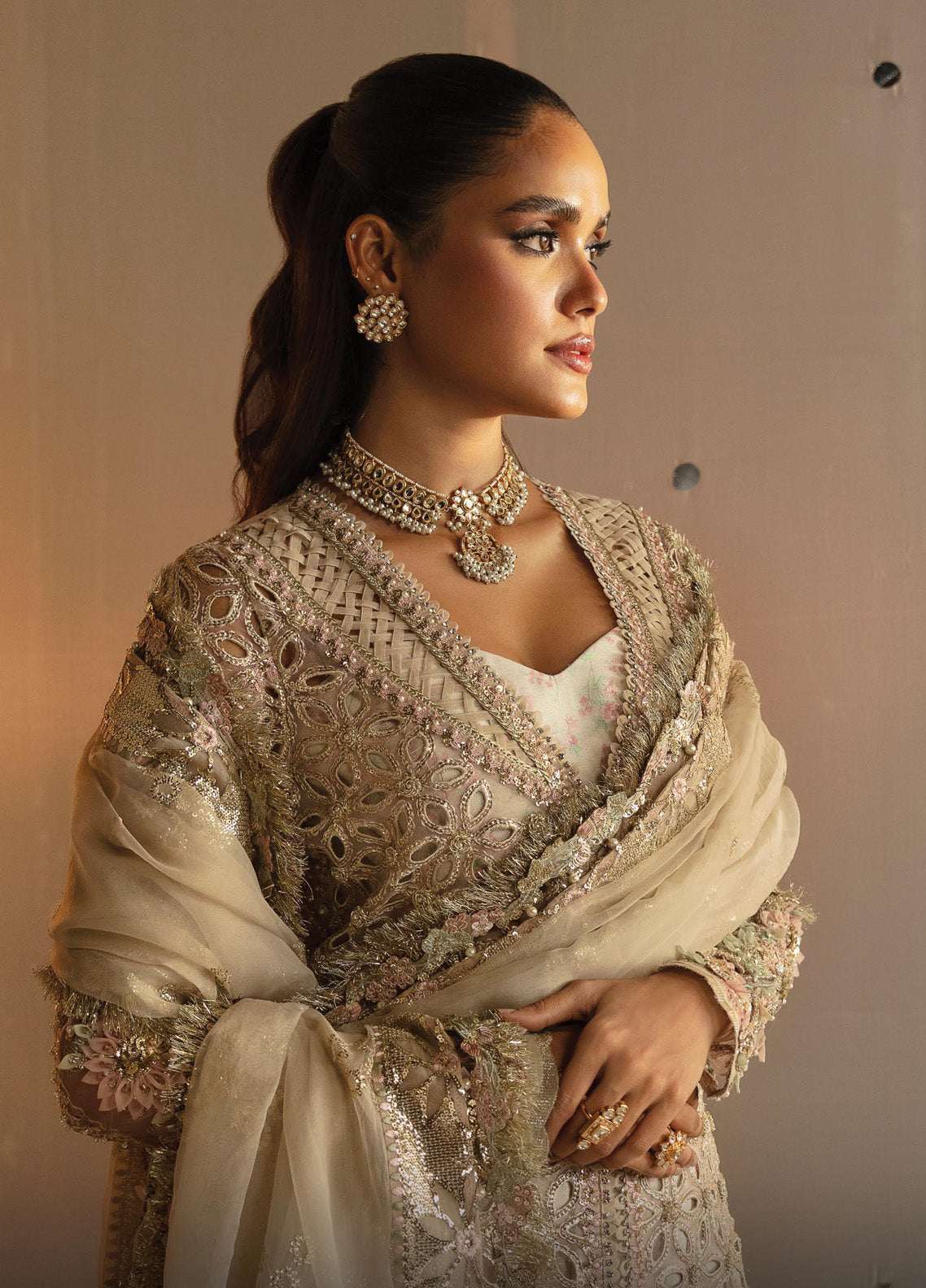 Hayat By Afrozeh Embroidered Organza 3 Piece Unstitched Suit AF24LA AFH-05 ANIQA Hayat By Afrozeh Embroidered Organza 3 Piece Unstitched Suit AF24LA AFH-05 ANIQA
