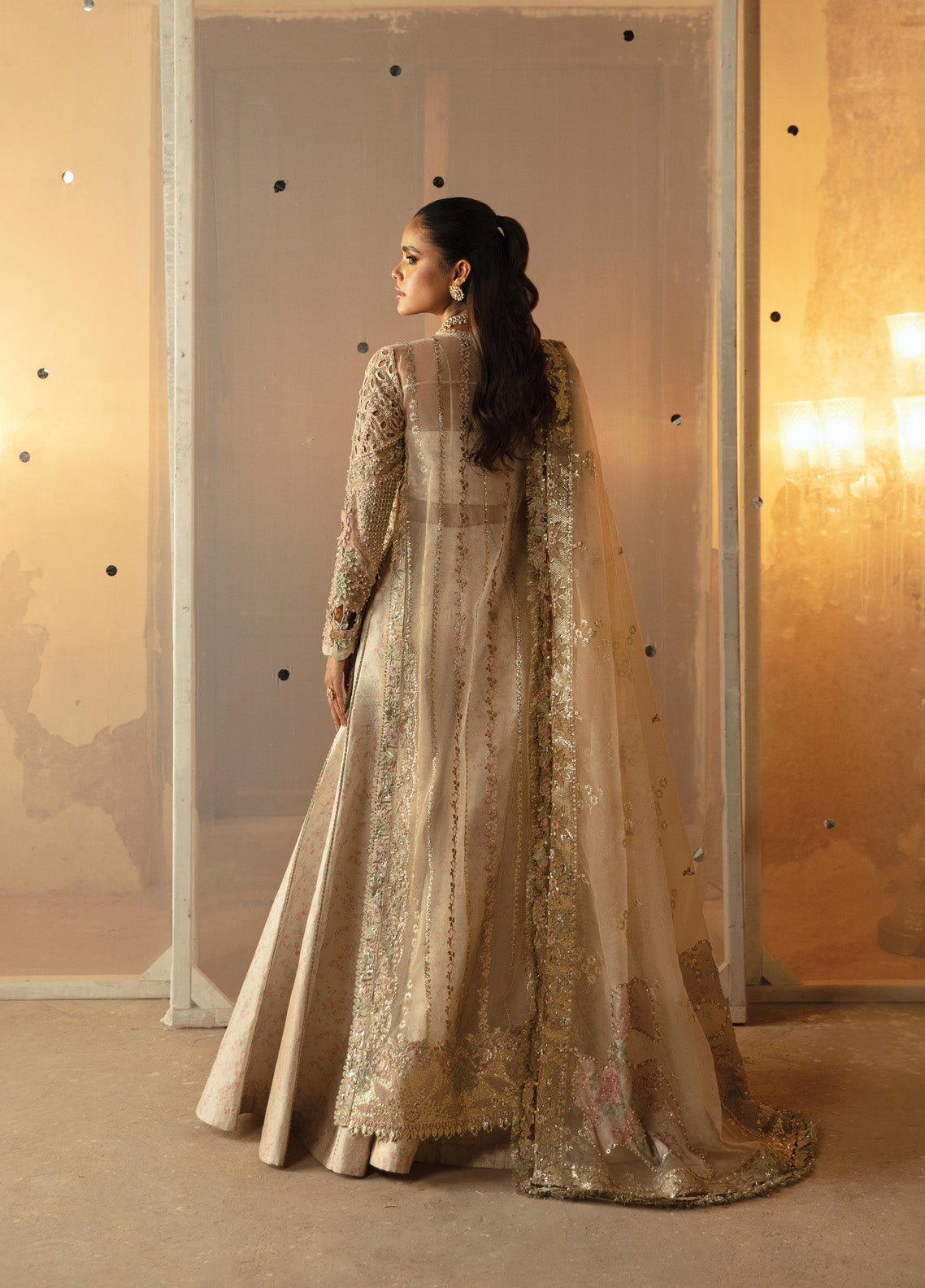 Hayat By Afrozeh Embroidered Organza 3 Piece Unstitched Suit AF24LA AFH-05 ANIQA Hayat By Afrozeh Embroidered Organza 3 Piece Unstitched Suit AF24LA AFH-05 ANIQA