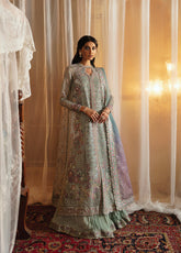 Hayat By Afrozeh Embroidered Organza 3 Piece Unstitched Suit AF24LA AFH-10 TARA
