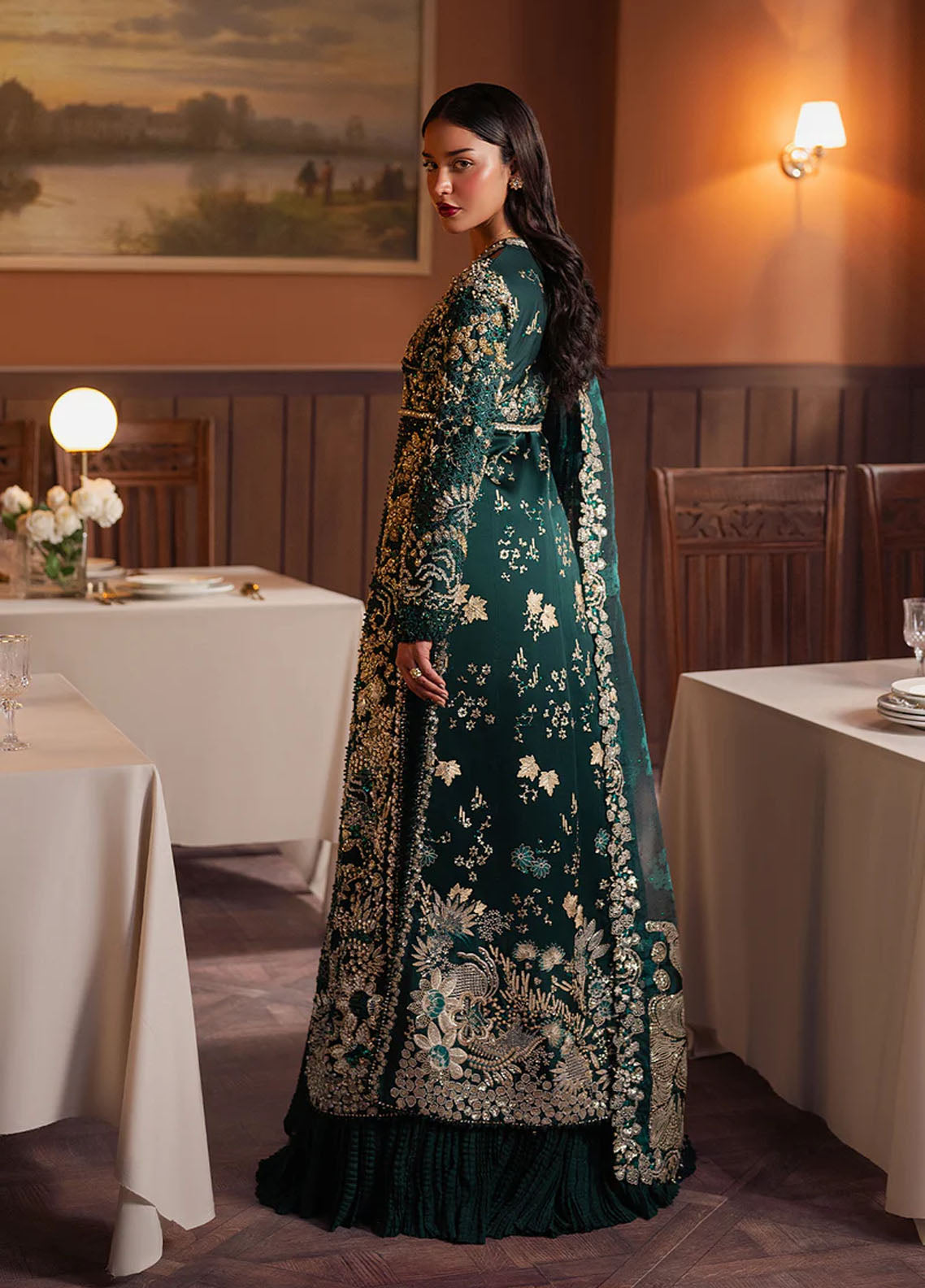 Hayat By Afrozeh Wedding Formals Embroidered Raw Silk 3 Piece Unstitched Suit AF25HWF D-06 ZAREENAH Hayat By Afrozeh Wedding Formals Embroidered Raw Silk 3 Piece Unstitched Suit AF25HWF D-06 ZAREENAH
