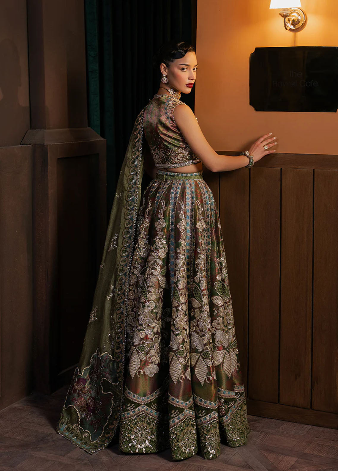 Hayat By Afrozeh Wedding Formals Embroidered Zari 3 Piece Unstitched Suit AF25HWF D-10 MAHSIL Hayat By Afrozeh Wedding Formals Embroidered Zari 3 Piece Unstitched Suit AF25HWF D-10 MAHSIL
