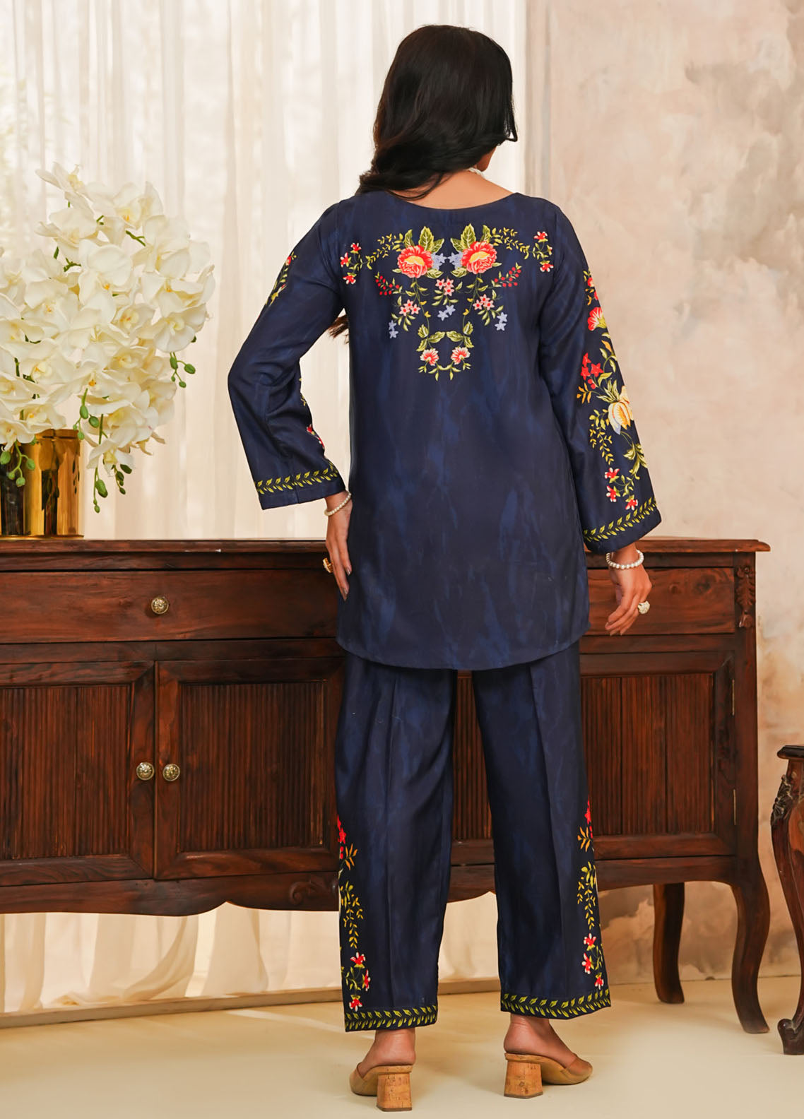 Hazel By Aizal Co-Ord's Printed Linen 2 Piece Stitched Suit AL25HV2 D-21 Hazel By Aizal Co-Ord's Printed Linen 2 Piece Stitched Suit AL25HV2 D-21