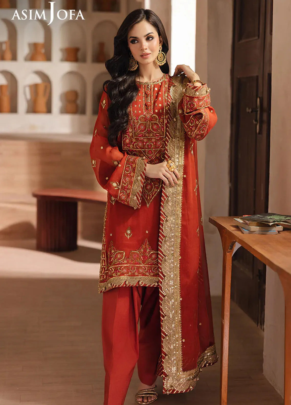 Heeriye By Asim Jofa Embroidered Chiffon 3 Piece Unstitched Suit AJ25H D-AJHE-10 Heeriye By Asim Jofa Embroidered Chiffon 3 Piece Unstitched Suit AJ25H D-AJHE-10