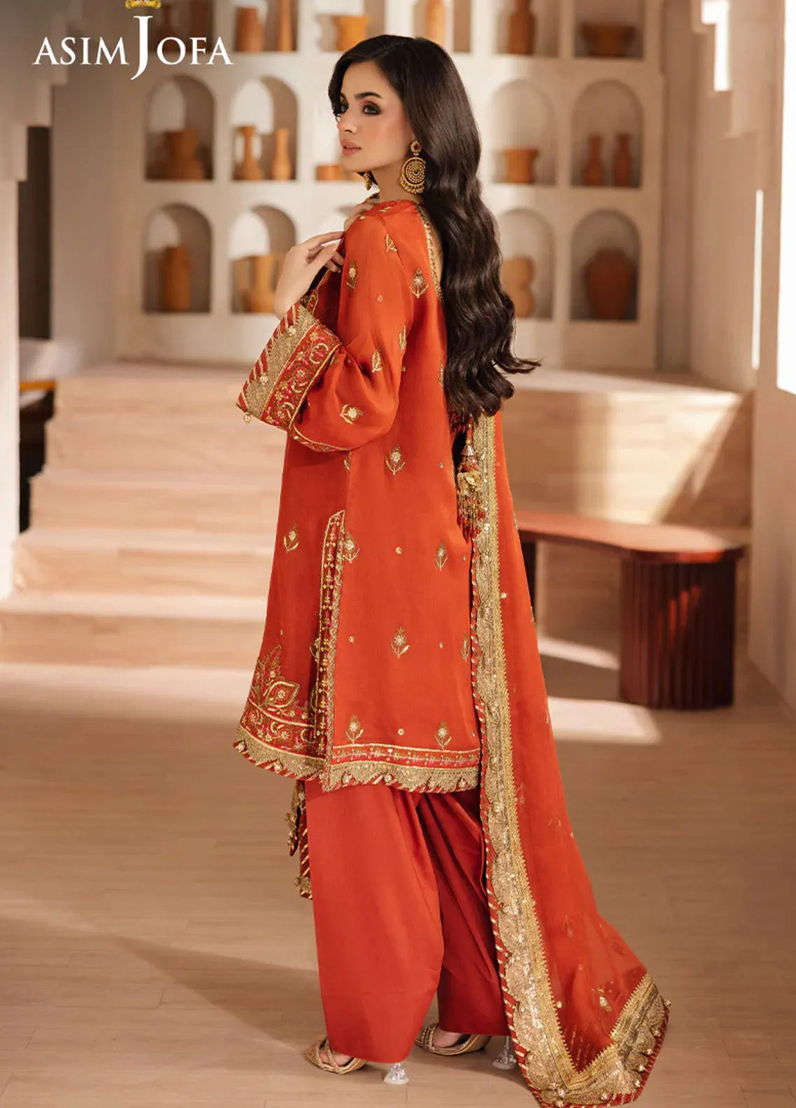 Heeriye By Asim Jofa Embroidered Chiffon 3 Piece Unstitched Suit AJ25H D-AJHE-10 Heeriye By Asim Jofa Embroidered Chiffon 3 Piece Unstitched Suit AJ25H D-AJHE-10