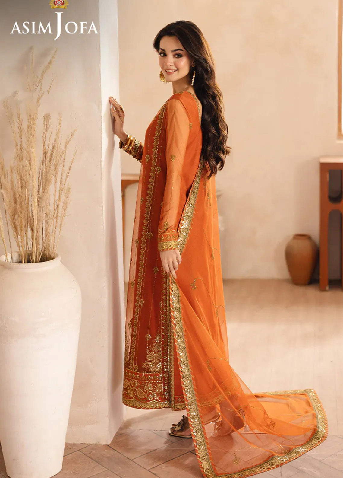 Heeriye By Asim Jofa Embroidered Net 3 Piece Unstitched Suit AJ25H D-AJHE-09 Heeriye By Asim Jofa Embroidered Net 3 Piece Unstitched Suit AJ25H D-AJHE-09