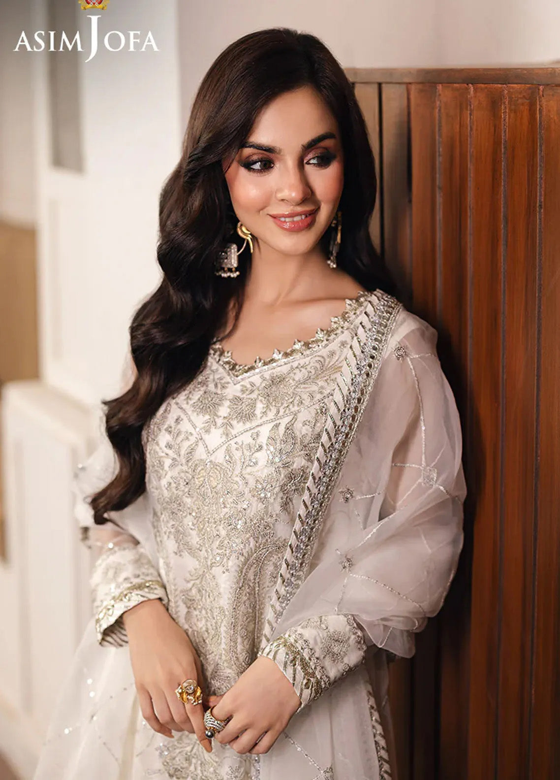 Heeriye By Asim Jofa Embroidered Organza 3 Piece Unstitched Suit AJ25H D-AJHE-03 Heeriye By Asim Jofa Embroidered Organza 3 Piece Unstitched Suit AJ25H D-AJHE-03