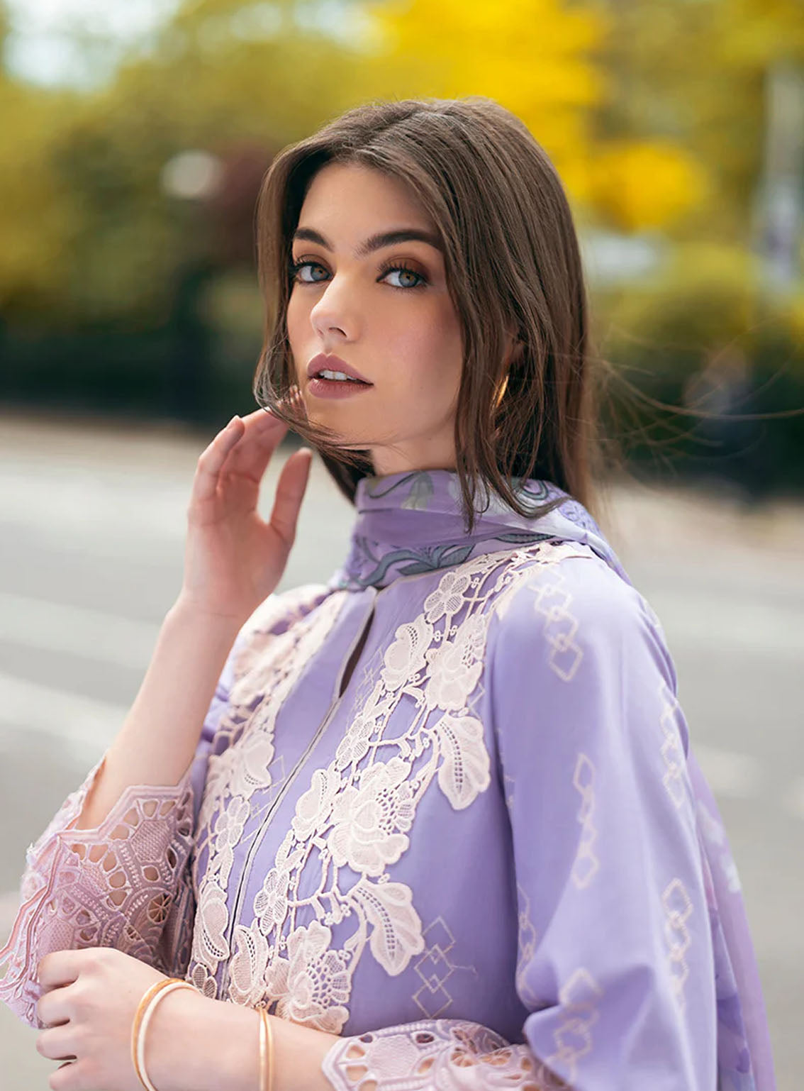 Hemline Odyssey By Mushq Embroidered Lawn 3 Piece Unstitched Suit MQ24H BLOOM BOULEVARD Hemline Odyssey By Mushq Embroidered Lawn 3 Piece Unstitched Suit MQ24H BLOOM BOULEVARD