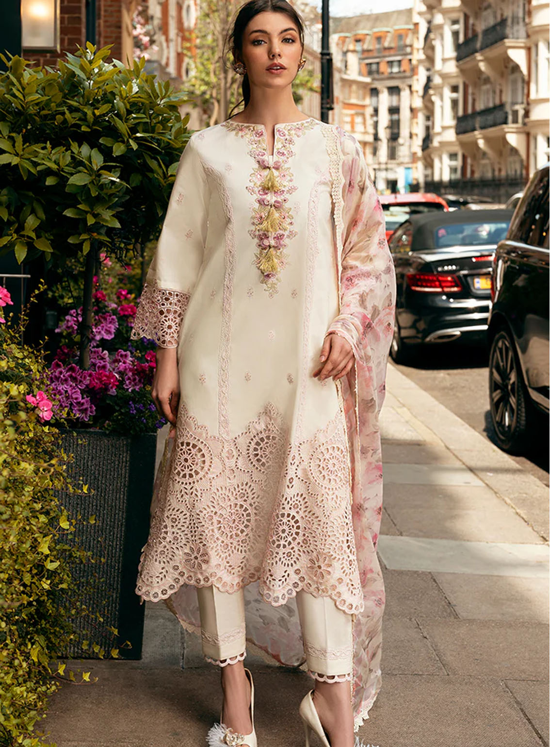 Hemline Odyssey By Mushq Embroidered Lawn 3 Piece Unstitched Suit MQ24H MOCHA MUSE Hemline Odyssey By Mushq Embroidered Lawn 3 Piece Unstitched Suit MQ24H MOCHA MUSE
