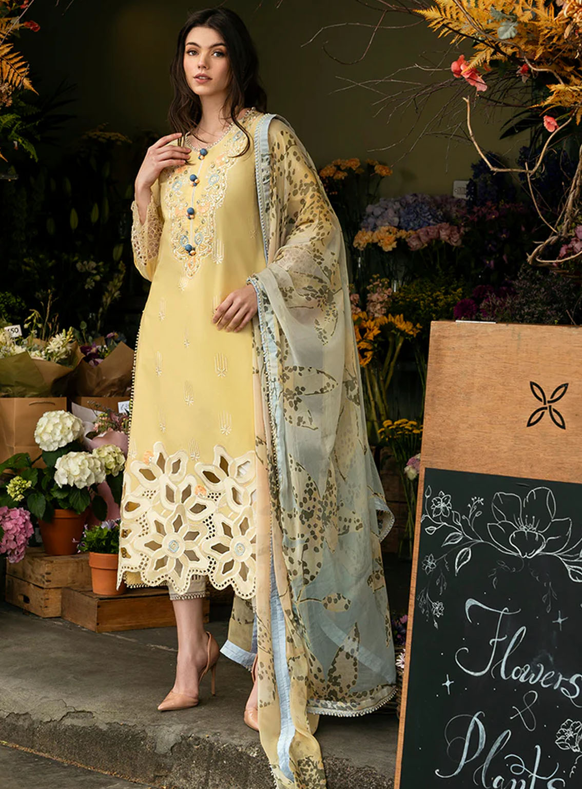 Hemline Odyssey By Mushq Embroidered Lawn 3 Piece Unstitched Suit MQ24H SUNSET SWAY Hemline Odyssey By Mushq Embroidered Lawn 3 Piece Unstitched Suit MQ24H SUNSET SWAY