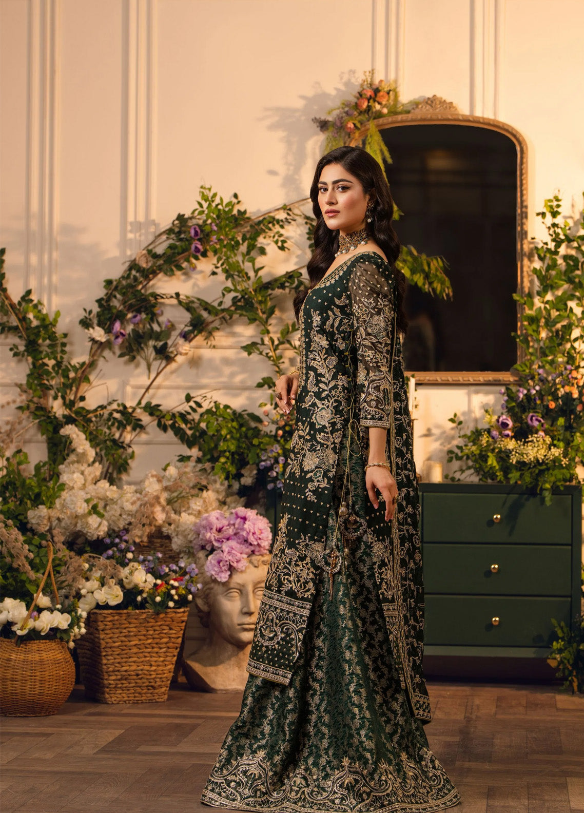 HemStitch Festive Embroidered Chiffon 3 Piece Unstitched Suit HS24FE D-02 HEER HemStitch Festive Embroidered Chiffon 3 Piece Unstitched Suit HS24FE D-02 HEER