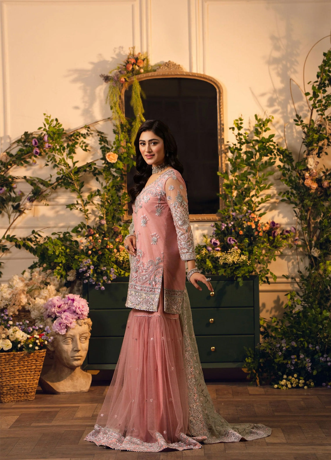 HemStitch Festive Embroidered Net 3 Piece Unstitched Suit HS24FE D-01 RAYA HemStitch Festive Embroidered Net 3 Piece Unstitched Suit HS24FE D-01 RAYA