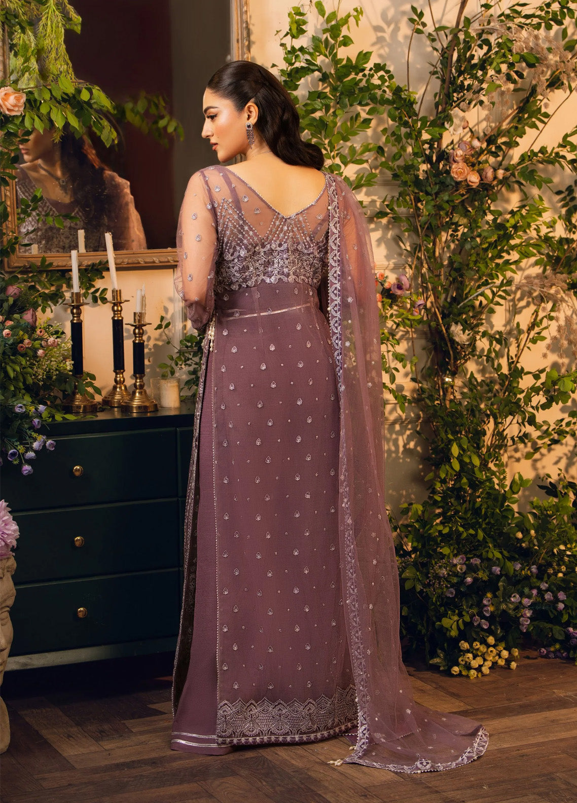 HemStitch Festive Embroidered Net 3 Piece Unstitched Suit HS24FE D-04 MOONLIGHT HemStitch Festive Embroidered Net 3 Piece Unstitched Suit HS24FE D-04 MOONLIGHT
