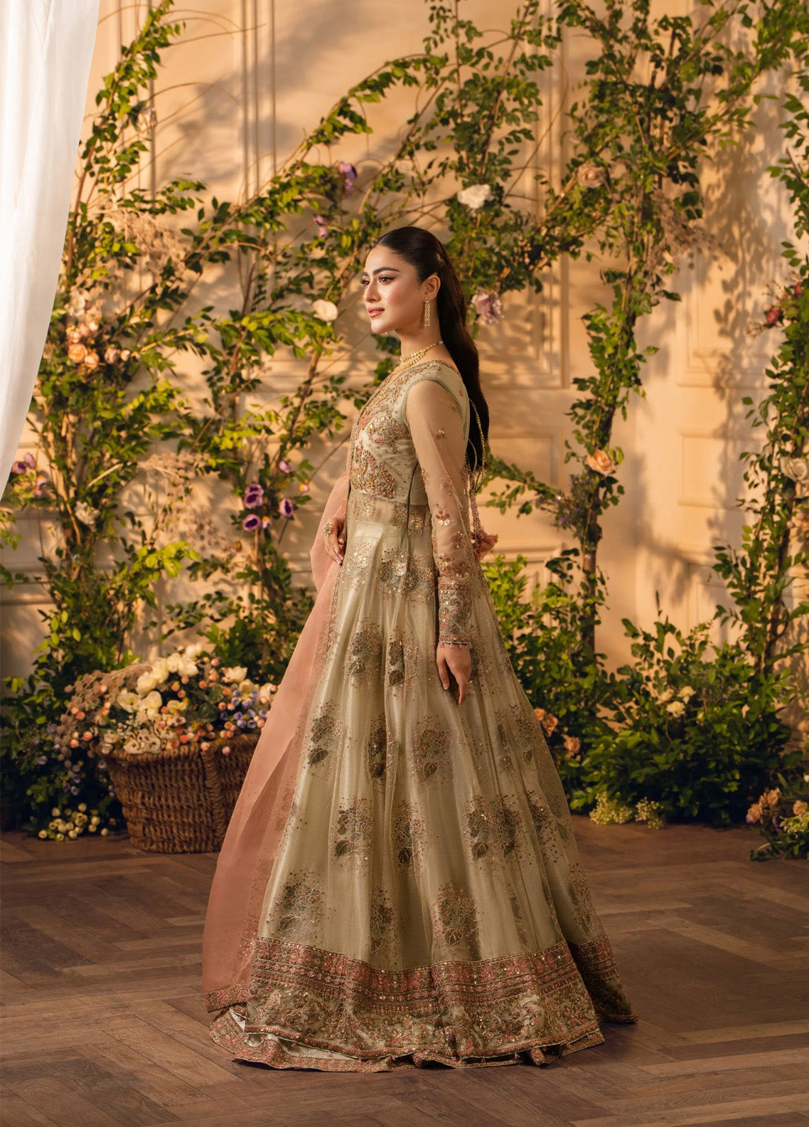 HemStitch Festive Embroidered Net 3 Piece Unstitched Suit HS24FE D-05 ZIMIL HemStitch Festive Embroidered Net 3 Piece Unstitched Suit HS24FE D-05 ZIMIL