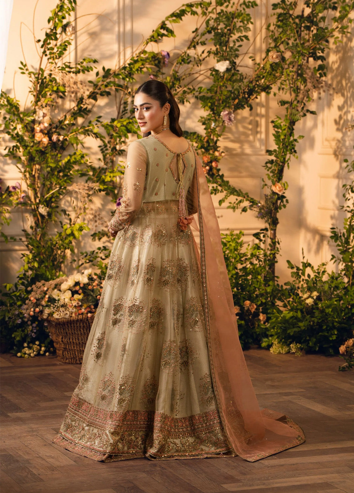 HemStitch Festive Embroidered Net 3 Piece Unstitched Suit HS24FE D-05 ZIMIL HemStitch Festive Embroidered Net 3 Piece Unstitched Suit HS24FE D-05 ZIMIL