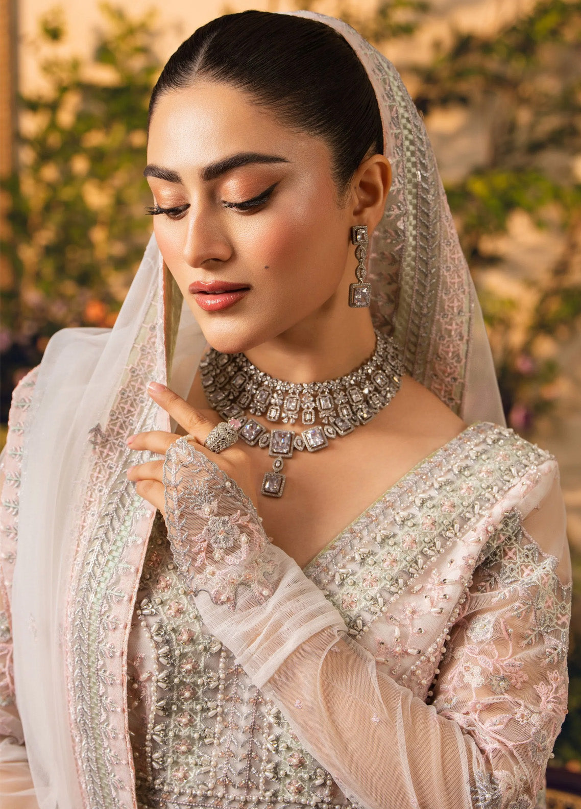 HemStitch Festive Embroidered Net 3 Piece Unstitched Suit HS24FE D-07 ZIRAH HemStitch Festive Embroidered Net 3 Piece Unstitched Suit HS24FE D-07 ZIRAH