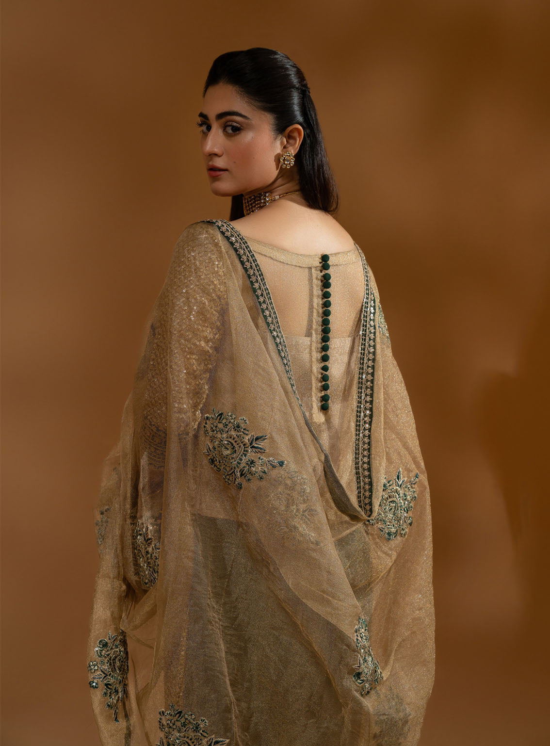 HemStitch Wedding Festive Embroidered Net 3 Piece Unstitched Suit HS24W WDU-09 DREAM HemStitch Wedding Festive Embroidered Net 3 Piece Unstitched Suit HS24W WDU-09 DREAM