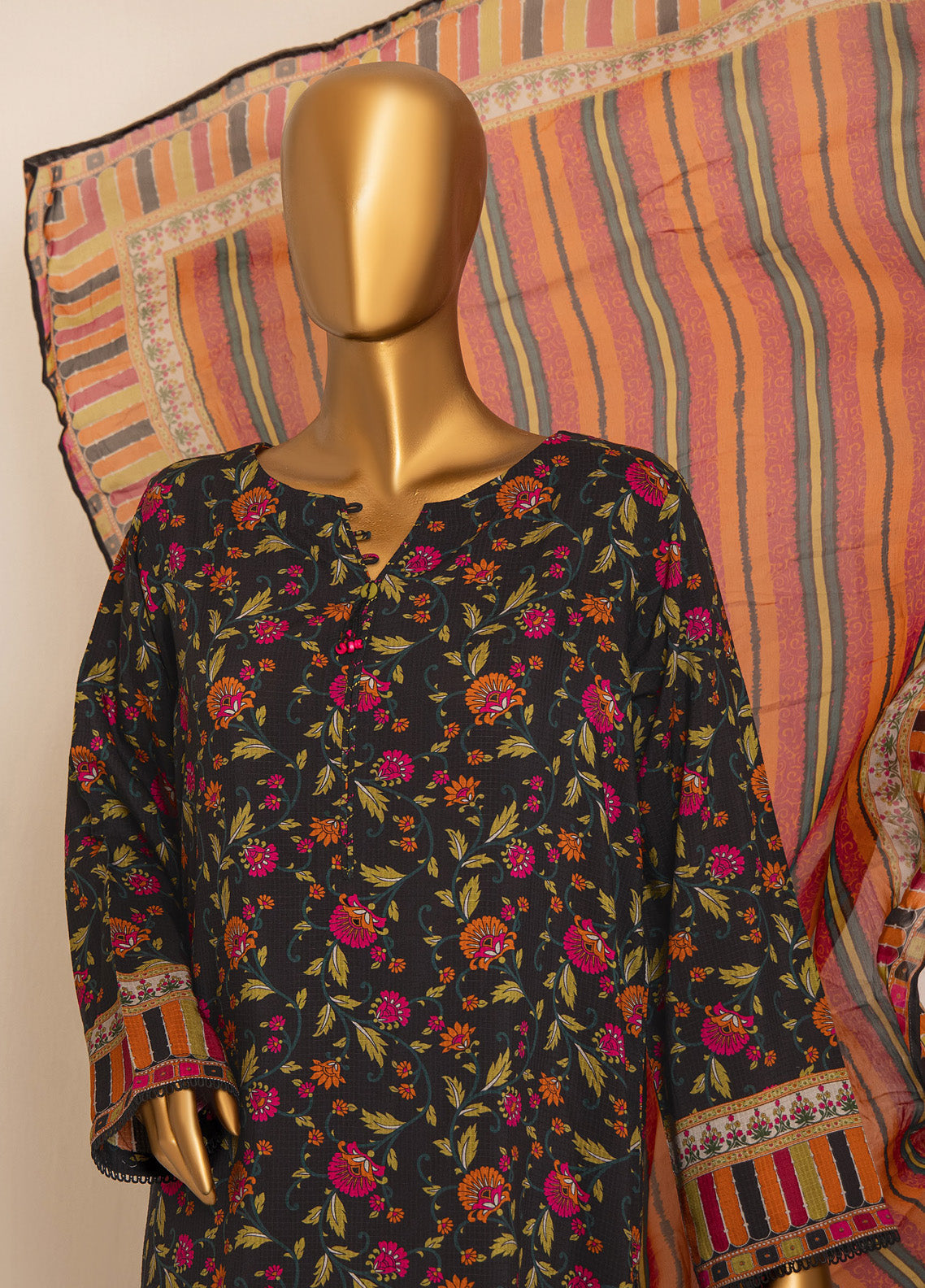 HZ Textile Airjet Filament Viscose Bana Dora Printed 3 Piece Unstitched Suit HZ24FVBD AVP-1102 HZ Textile Airjet Filament Viscose Bana Dora Printed 3 Piece Unstitched Suit HZ24FVBD AVP-1102