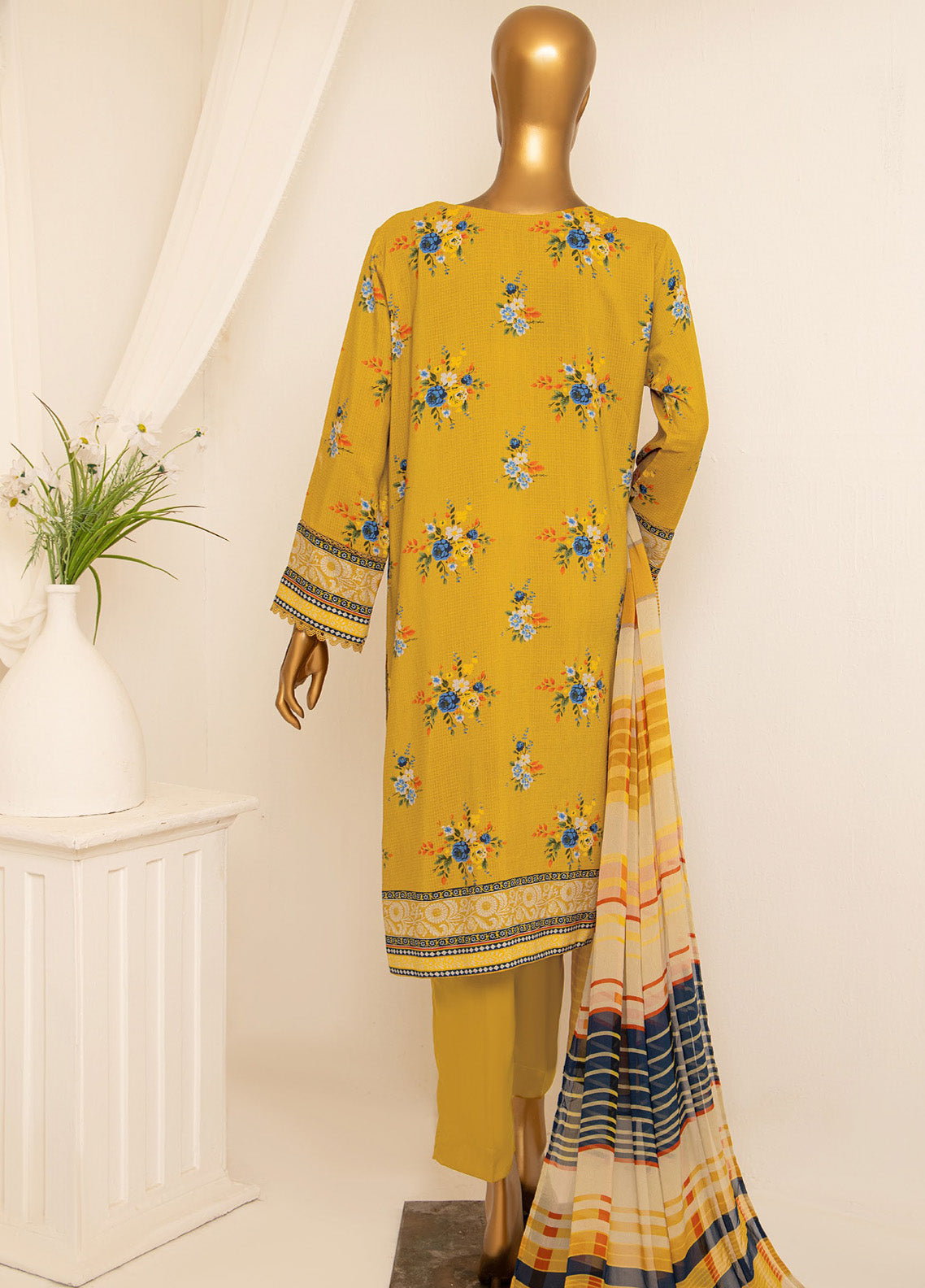 HZ Textile Airjet Filament Viscose Bana Dora Printed 3 Piece Unstitched Suit HZ24FVBD AVP-1109 HZ Textile Airjet Filament Viscose Bana Dora Printed 3 Piece Unstitched Suit HZ24FVBD AVP-1109