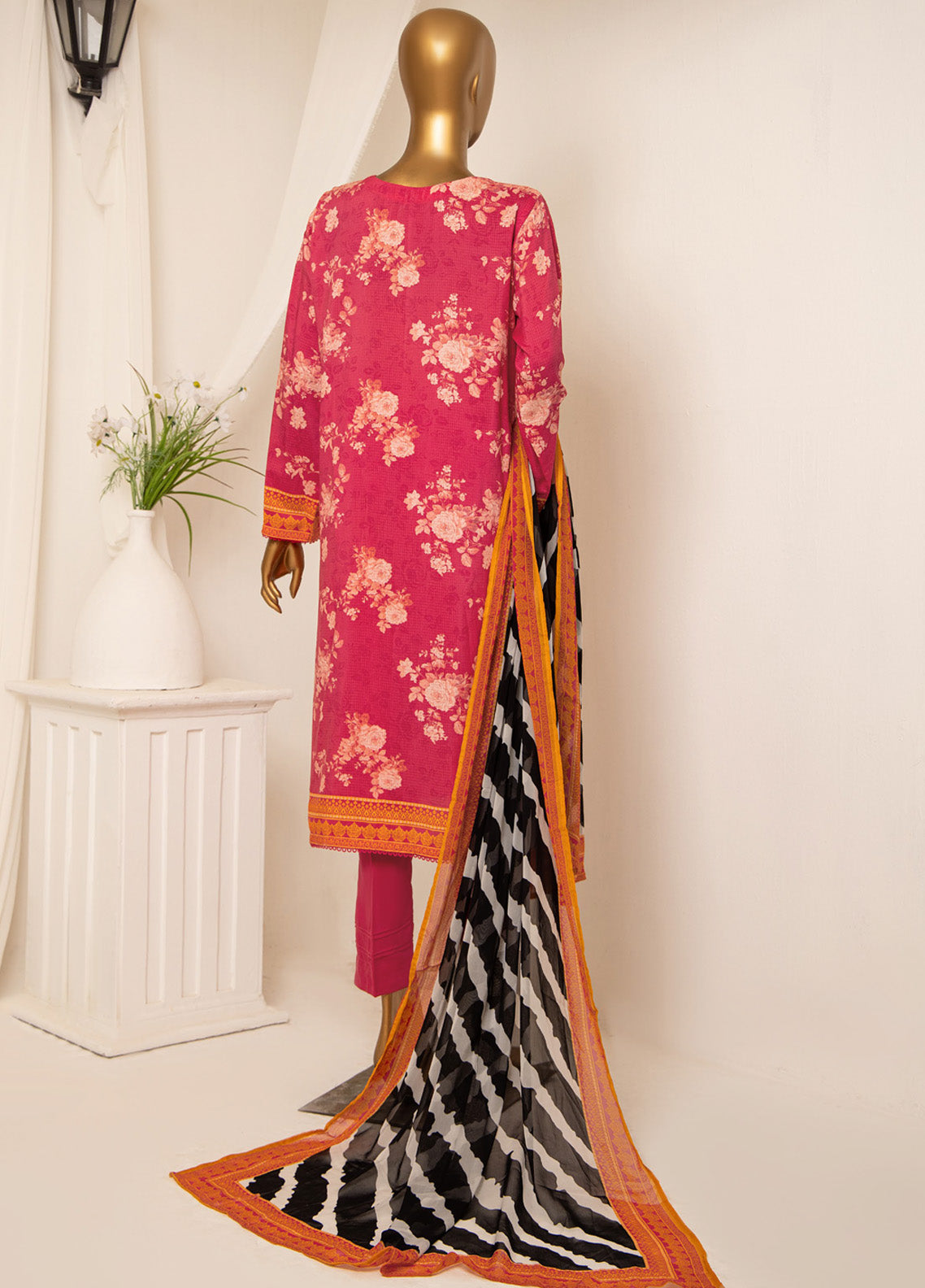 HZ Textile Airjet Filament Viscose Bana Dora Printed 3 Piece Unstitched Suit HZ24FVBD AVP-1110 HZ Textile Airjet Filament Viscose Bana Dora Printed 3 Piece Unstitched Suit HZ24FVBD AVP-1110