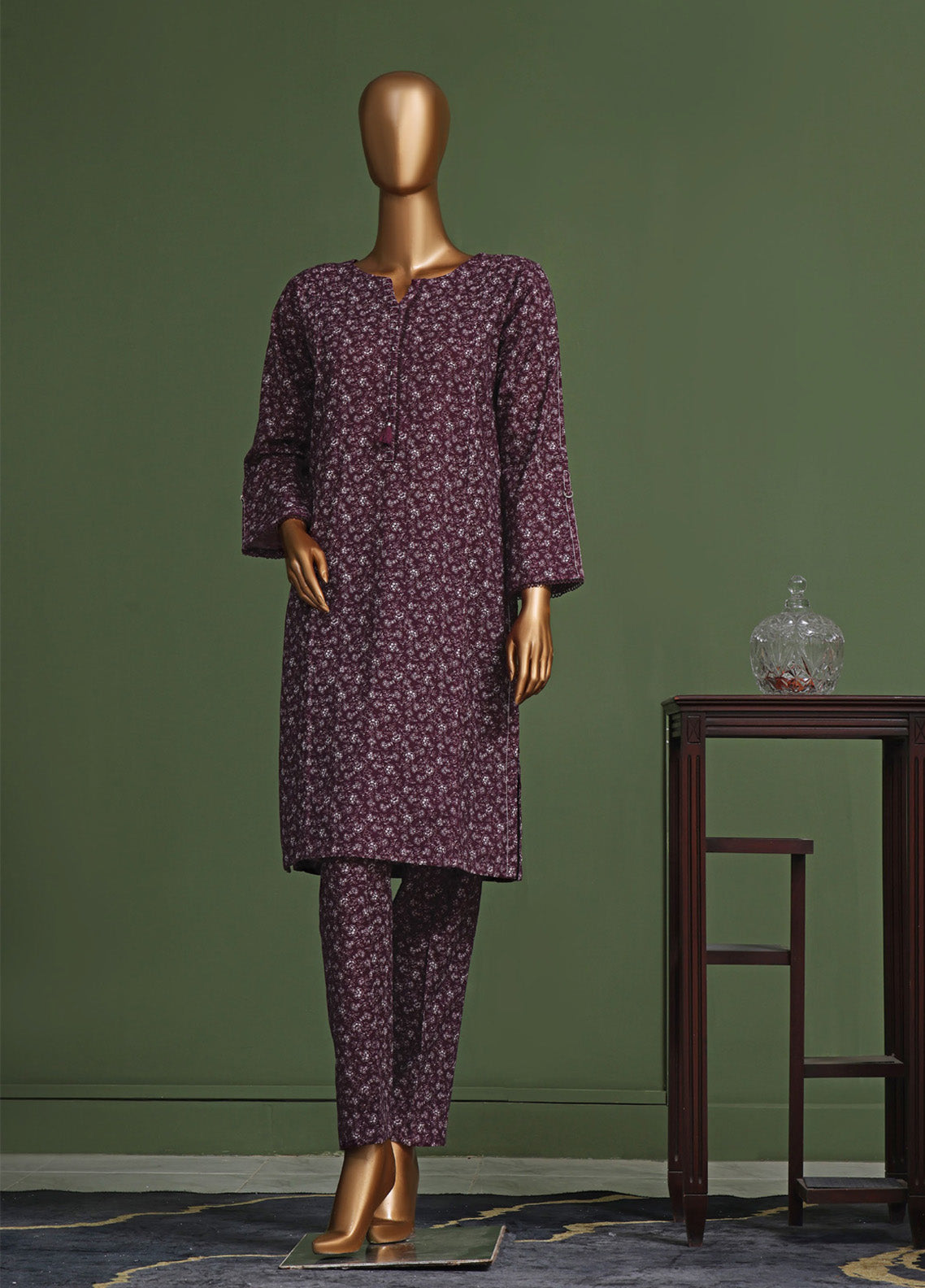 HZ Textile Basics Printed Khaddar 2 Piece Stitched Suit HZ24BPK KPC-905 HZ Textile Basics Printed Khaddar 2 Piece Stitched Suit HZ24BPK KPC-905