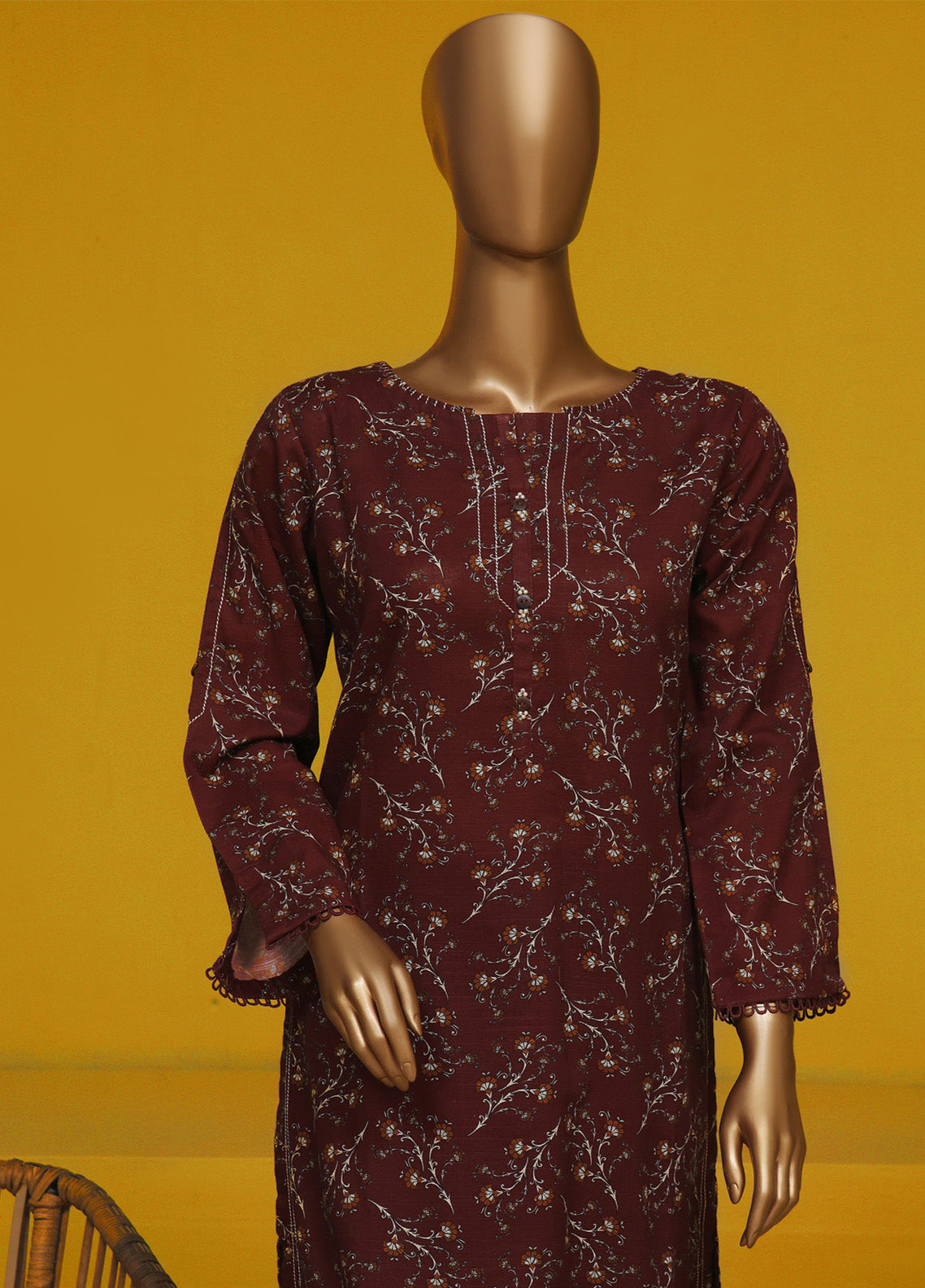 HZ Textile Basics Printed Khaddar 2 Piece Stitched Suit HZ24BPK KPC-908 HZ Textile Basics Printed Khaddar 2 Piece Stitched Suit HZ24BPK KPC-908