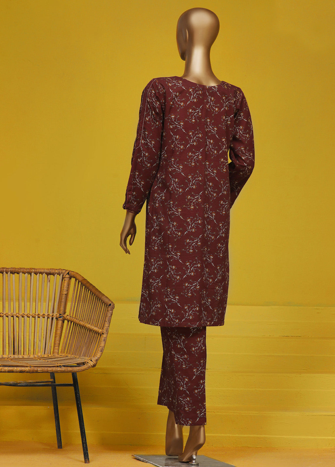 HZ Textile Basics Printed Khaddar 2 Piece Stitched Suit HZ24BPK KPC-908 HZ Textile Basics Printed Khaddar 2 Piece Stitched Suit HZ24BPK KPC-908