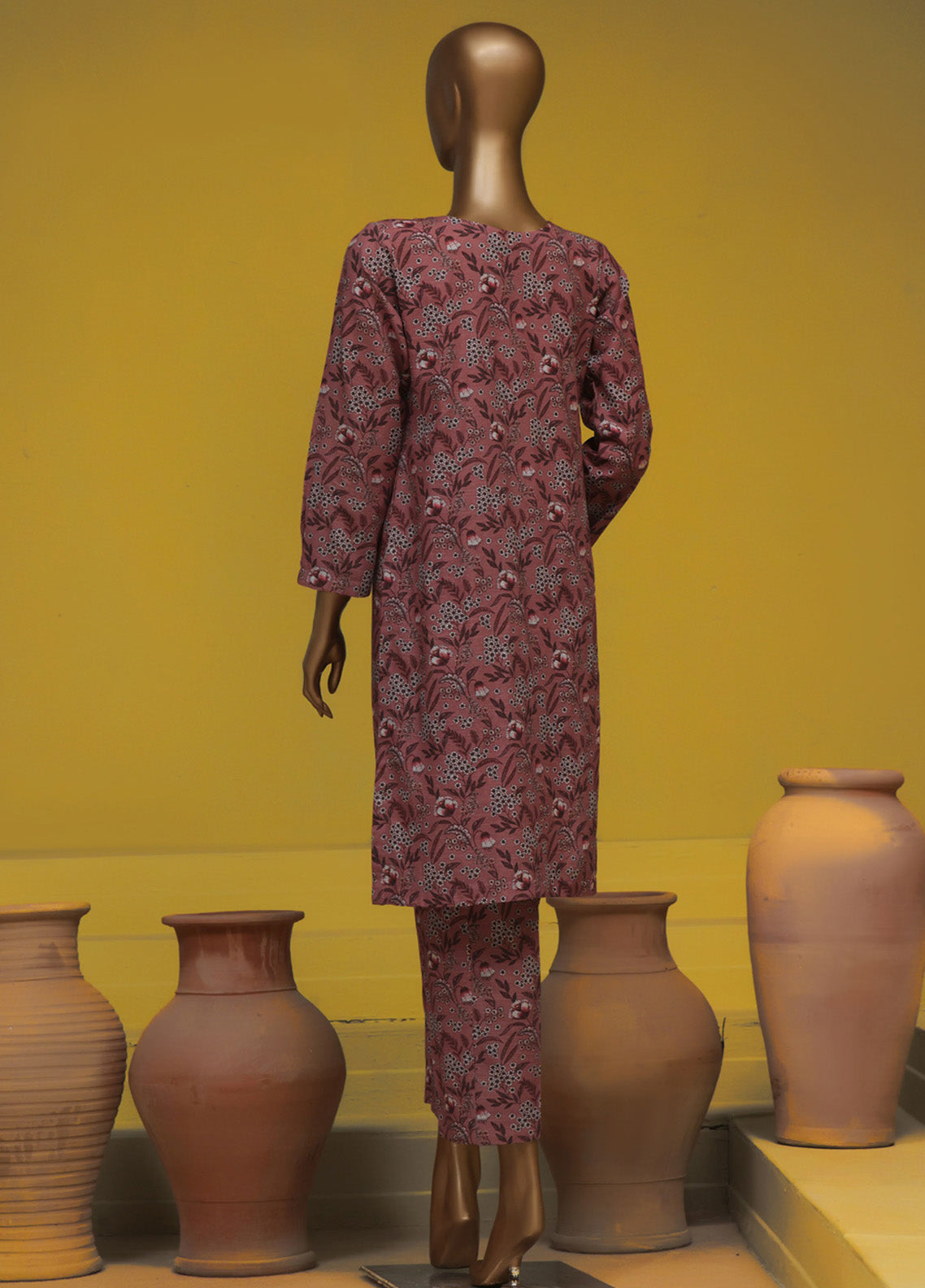 HZ Textile Basics Printed Khaddar 2 Piece Stitched Suit HZ24BPK KPC-910 HZ Textile Basics Printed Khaddar 2 Piece Stitched Suit HZ24BPK KPC-910