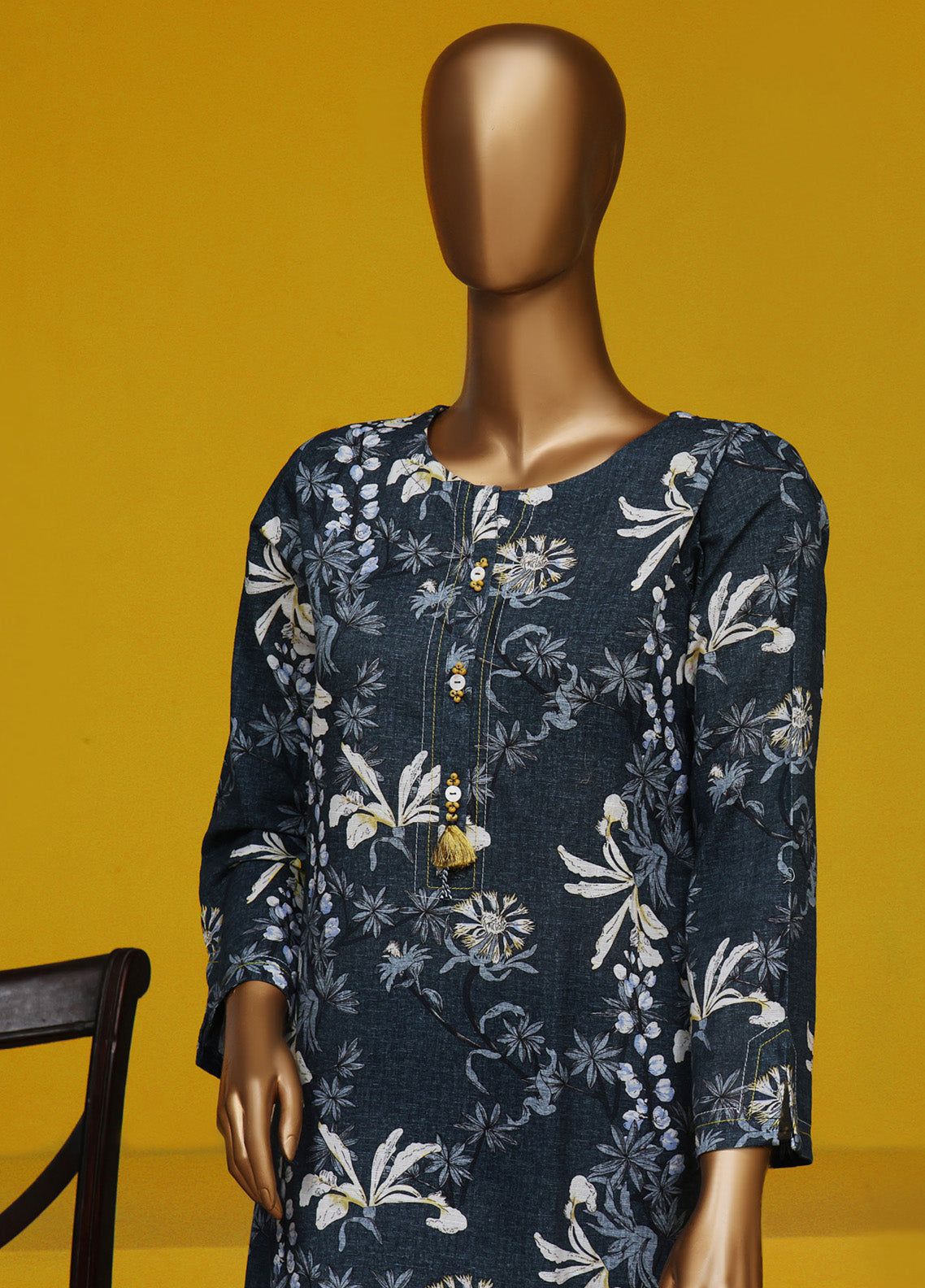 HZ Textile Basics Printed Khaddar 2 Piece Stitched Suit HZ24BPK KPC-911 HZ Textile Basics Printed Khaddar 2 Piece Stitched Suit HZ24BPK KPC-911
