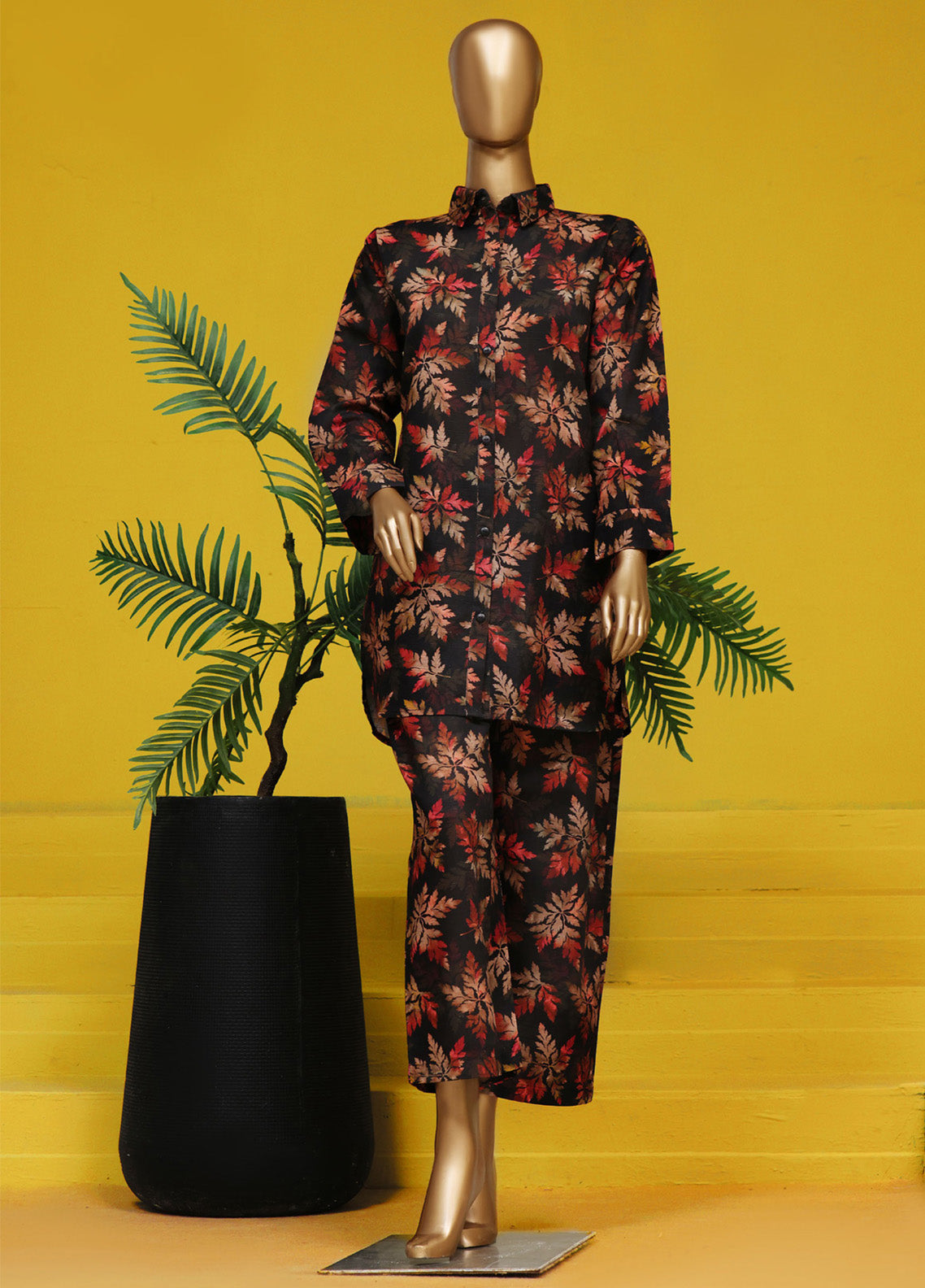 HZ Textile Basics Printed Khaddar 2 Piece Stitched Suit HZ24BPK KPC-913 HZ Textile Basics Printed Khaddar 2 Piece Stitched Suit HZ24BPK KPC-913