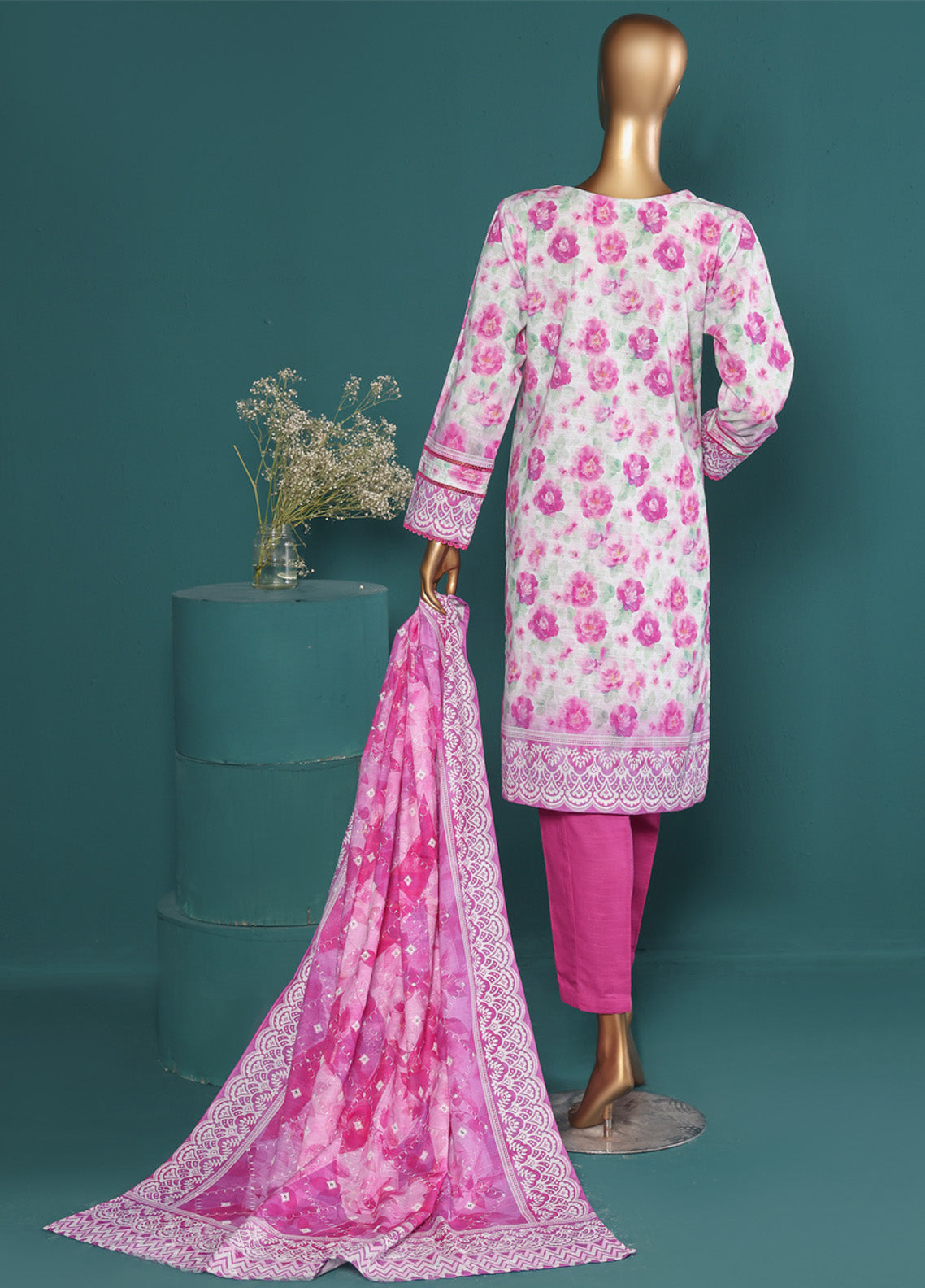 HZ Textile Chikankari Embroidered Khaddar 3 Piece Stitched Suit HZ24PKEC KE-919 HZ Textile Chikankari Embroidered Khaddar 3 Piece Stitched Suit HZ24PKEC KE-919