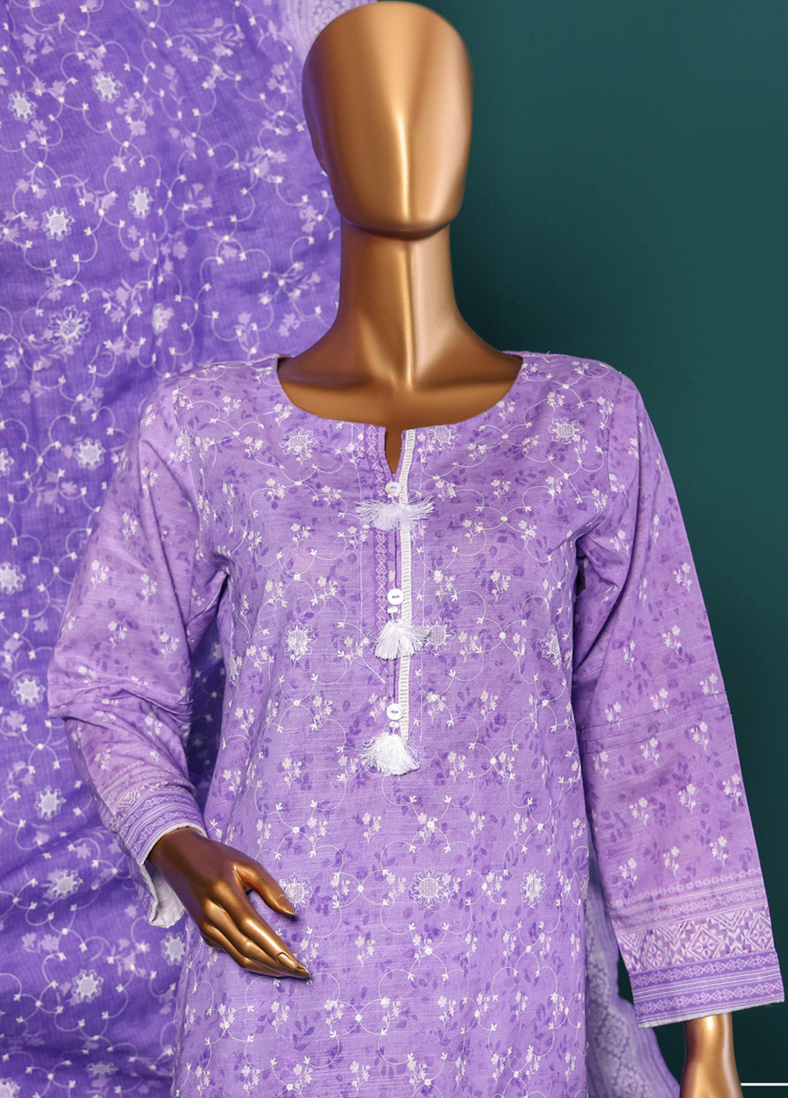 HZ Textile Chikankari Embroidered Khaddar 3 Piece Stitched Suit HZ24PKEC KE-920 HZ Textile Chikankari Embroidered Khaddar 3 Piece Stitched Suit HZ24PKEC KE-920