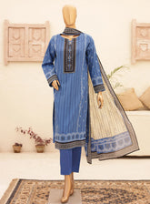 HZ Textile Chunri Printed Lawn 3 Piece Unstitched Suit HZ24C CPC-102B