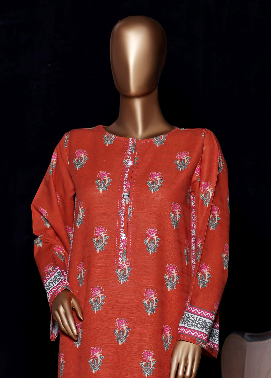 HZ Textile Co-Ord's Printed Khaddar 2 Piece Stitched Suit HZ25PK KPT-2585 HZ Textile Co-Ord's Printed Khaddar 2 Piece Stitched Suit HZ25PK KPT-2585