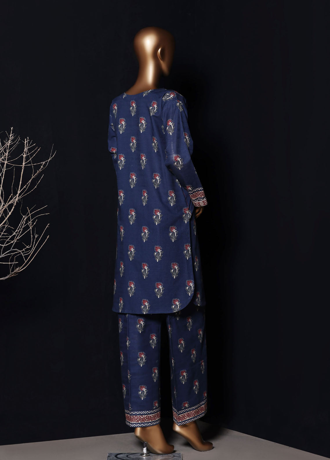 HZ Textile Co-Ord's Printed Khaddar 2 Piece Stitched Suit HZ25PK KPT-2586 HZ Textile Co-Ord's Printed Khaddar 2 Piece Stitched Suit HZ25PK KPT-2586