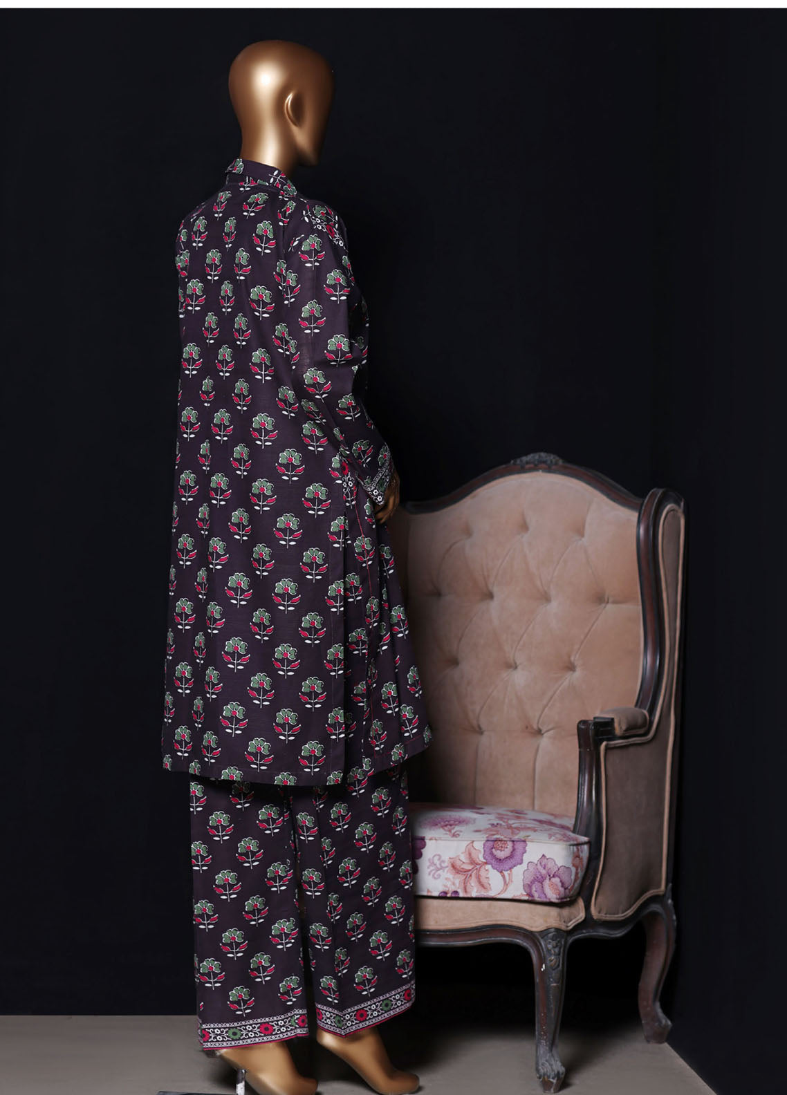 HZ Textile Co-Ord's Printed Khaddar 2 Piece Stitched Suit HZ25PK KPT-2588 HZ Textile Co-Ord's Printed Khaddar 2 Piece Stitched Suit HZ25PK KPT-2588