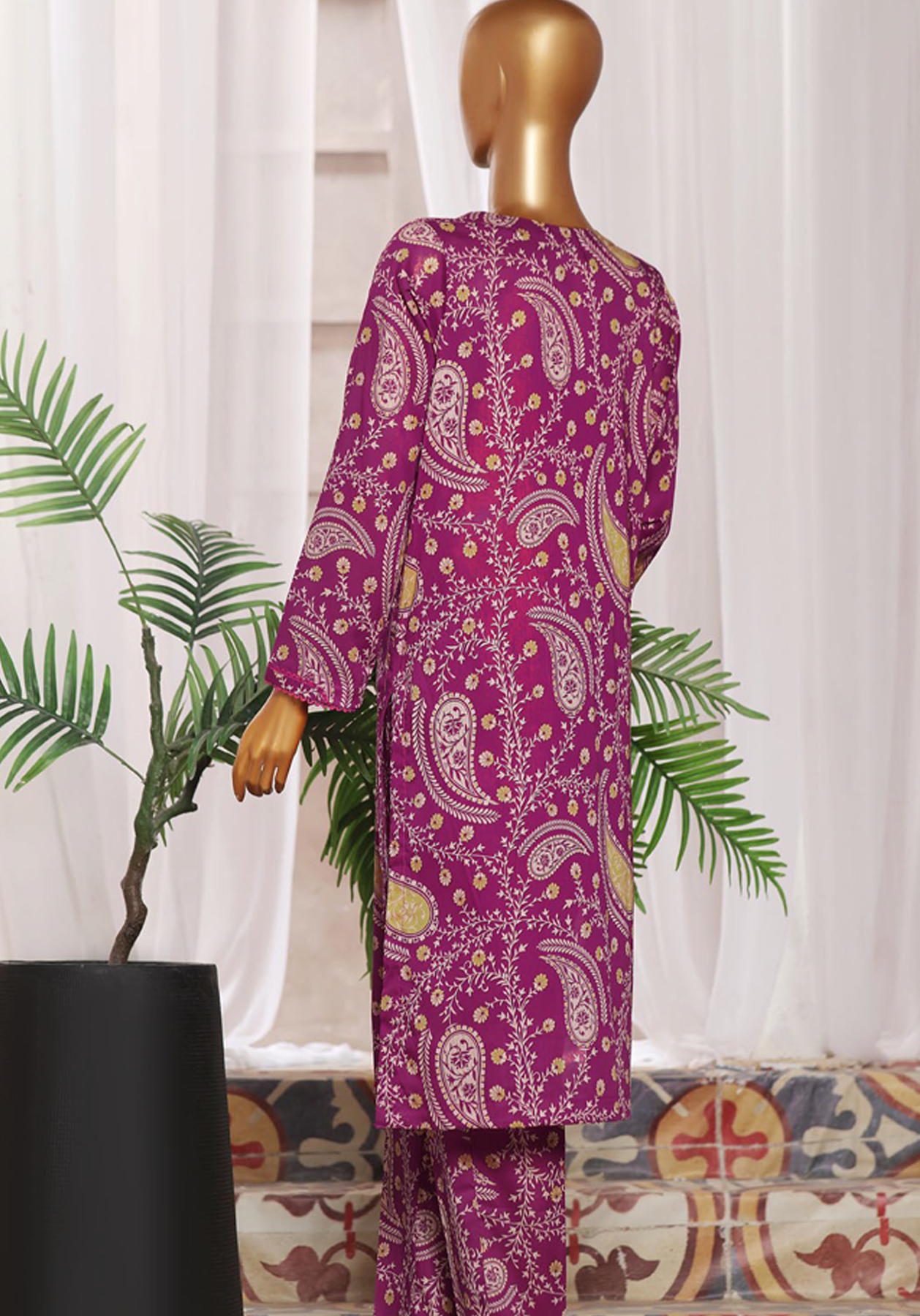 HZ Textile Co-Ords Mid Summer Printed 2 Piece Unstitched Suit HZ24CO MSC-1052 HZ Textile Co-Ords Mid Summer Printed 2 Piece Unstitched Suit HZ24CO MSC-1052