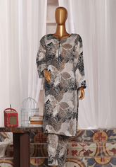 HZ Textile Co-Ords Mid Summer Printed 2 Piece Unstitched Suit HZ24CO MSC-1054