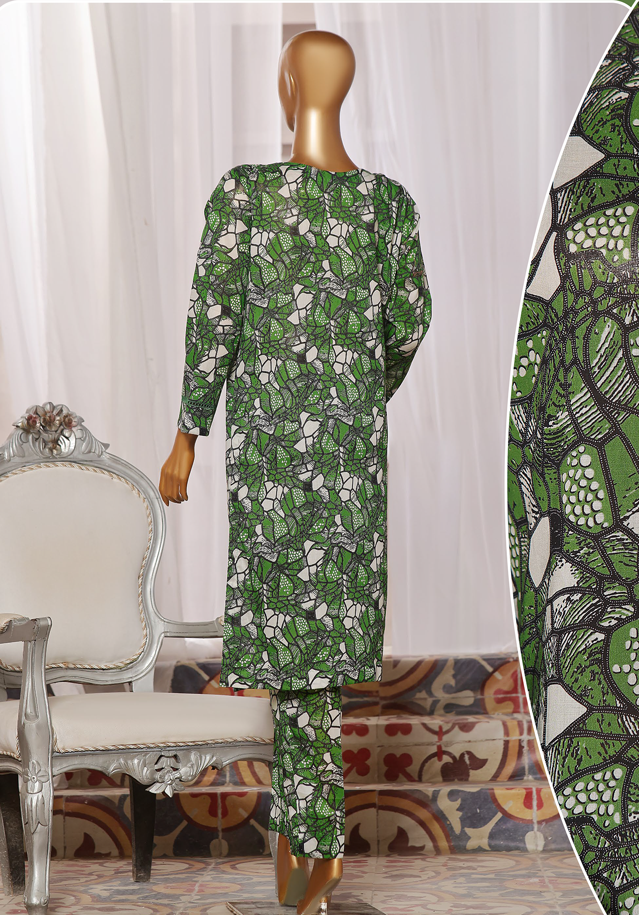 HZ Textile Co-Ords Mid Summer Printed 2 Piece Unstitched Suit HZ24CO MSC-1058 HZ Textile Co-Ords Mid Summer Printed 2 Piece Unstitched Suit HZ24CO MSC-1058