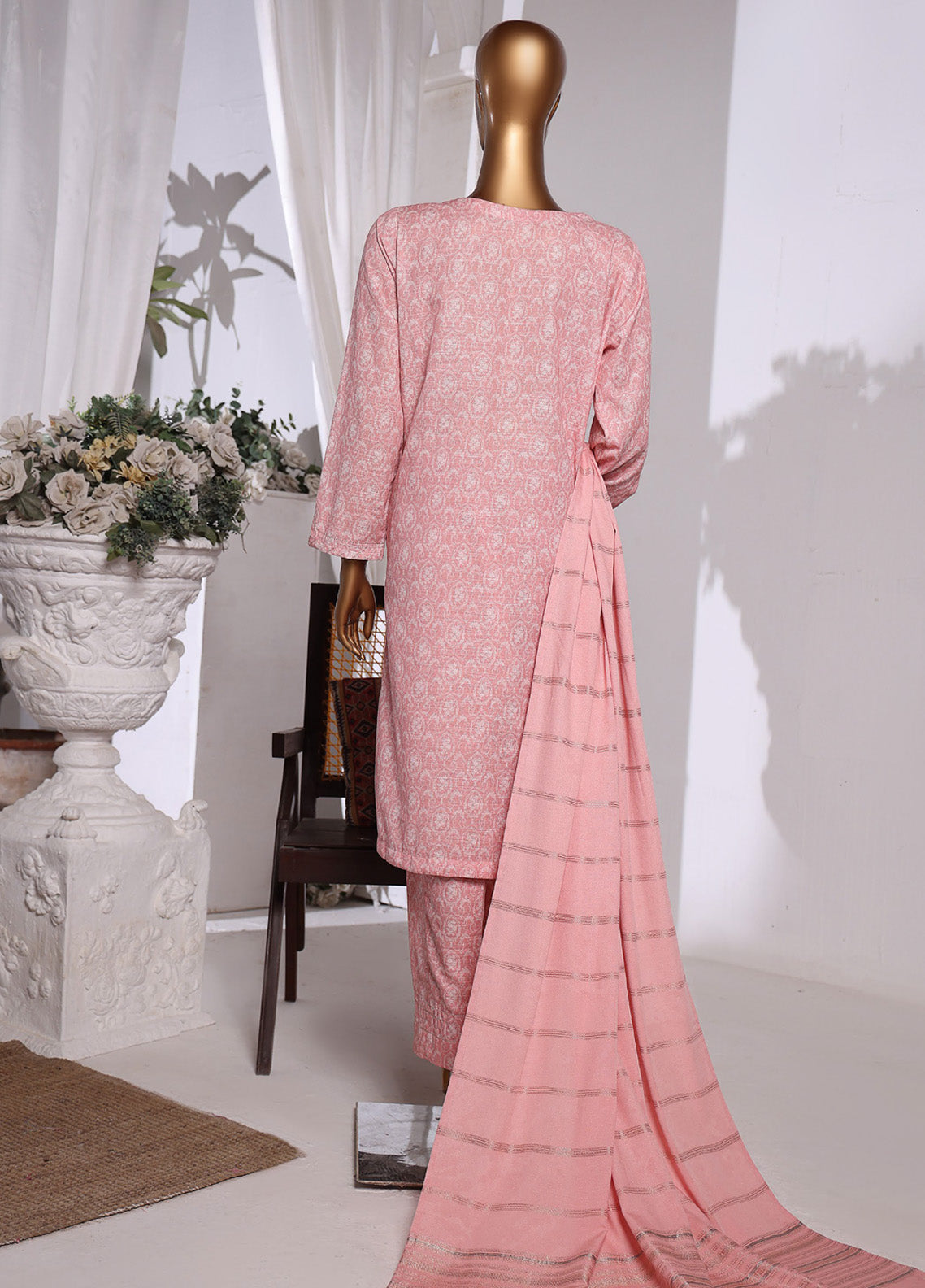 HZ Textile Embroidered Khaddar With Dyed Karandi Shawl 3 Piece Unstitched Suit HZ24KKS KES-67 HZ Textile Embroidered Khaddar With Dyed Karandi Shawl 3 Piece Unstitched Suit HZ24KKS KES-67