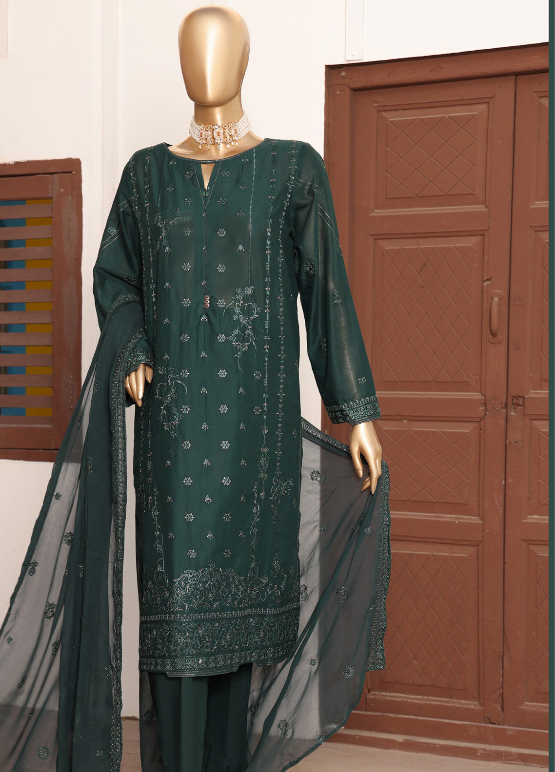 HZ Textile Lucknowi Chikankari Embroidered Lawn 3 Piece Unstitched Suit HZ24LC LCE-13 HZ Textile Lucknowi Chikankari Embroidered Lawn 3 Piece Unstitched Suit HZ24LC LCE-13