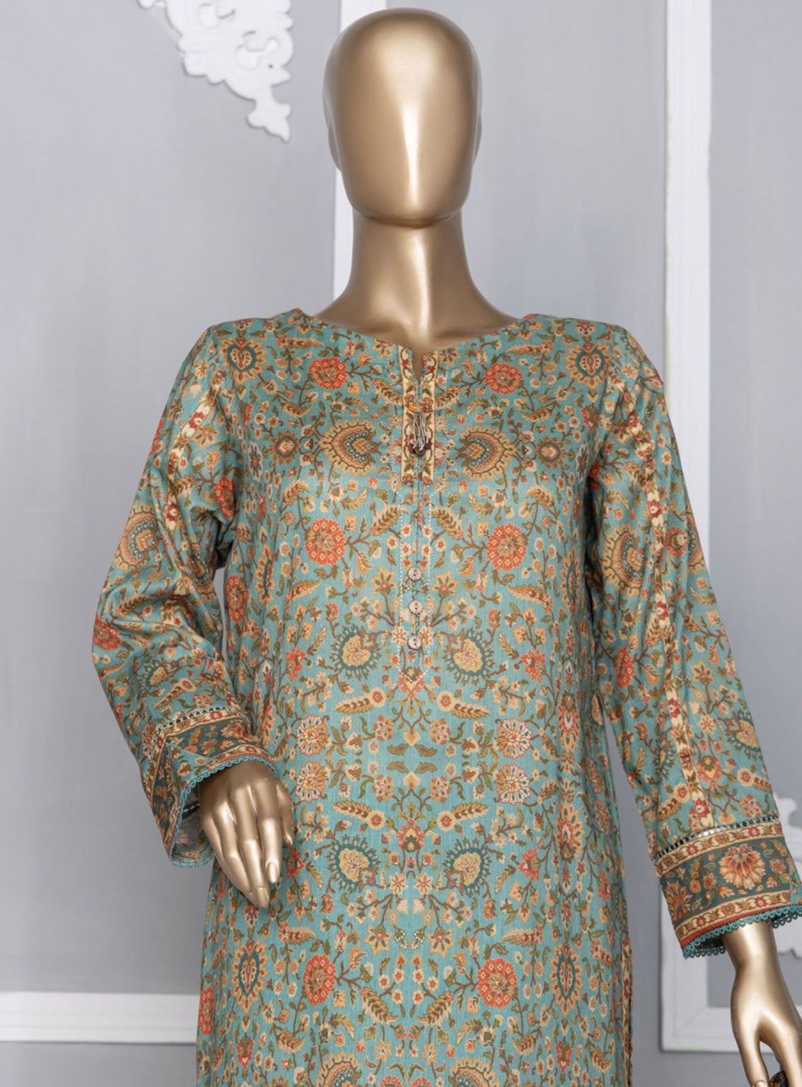 HZ Textile Platinum Digital Printed Lawn 3 Piece Unstitched Suit HZ24PZD PPC-110 HZ Textile Platinum Digital Printed Lawn 3 Piece Unstitched Suit HZ24PZD PPC-110