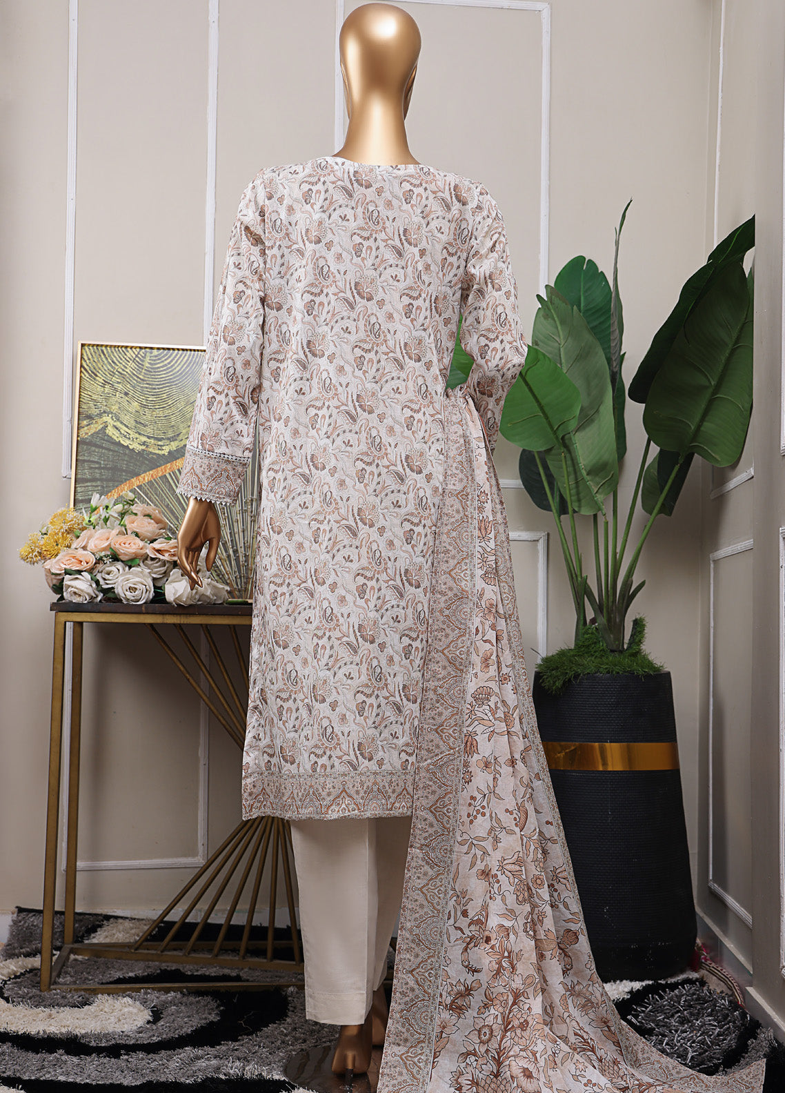 HZ Textile Premium Chikankari Embroidered Lawn 3 Piece Unstitched Suit HZ25PCPLD PCP-532 HZ Textile Premium Chikankari Embroidered Lawn 3 Piece Unstitched Suit HZ25PCPLD PCP-532
