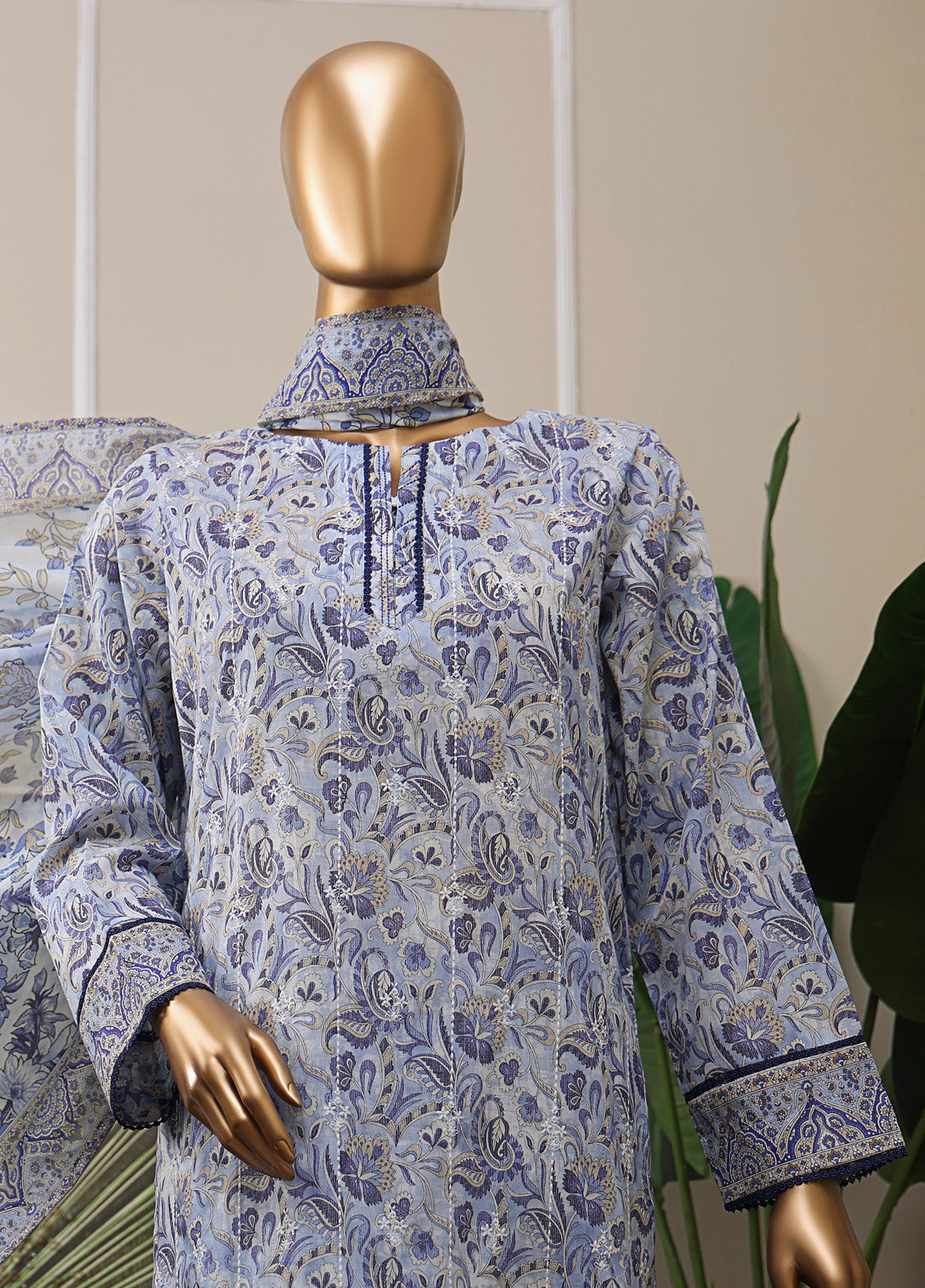 HZ Textile Premium Chikankari Embroidered Lawn 3 Piece Unstitched Suit HZ25PCPLD PCP-533 HZ Textile Premium Chikankari Embroidered Lawn 3 Piece Unstitched Suit HZ25PCPLD PCP-533