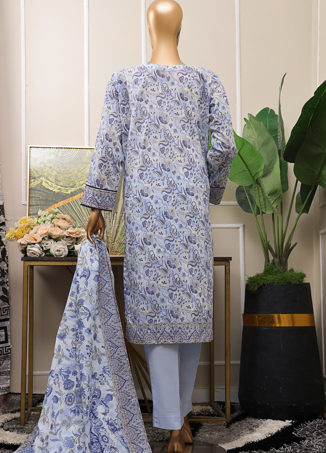 HZ Textile Premium Chikankari Embroidered Lawn 3 Piece Unstitched Suit HZ25PCPLD PCP-533 HZ Textile Premium Chikankari Embroidered Lawn 3 Piece Unstitched Suit HZ25PCPLD PCP-533