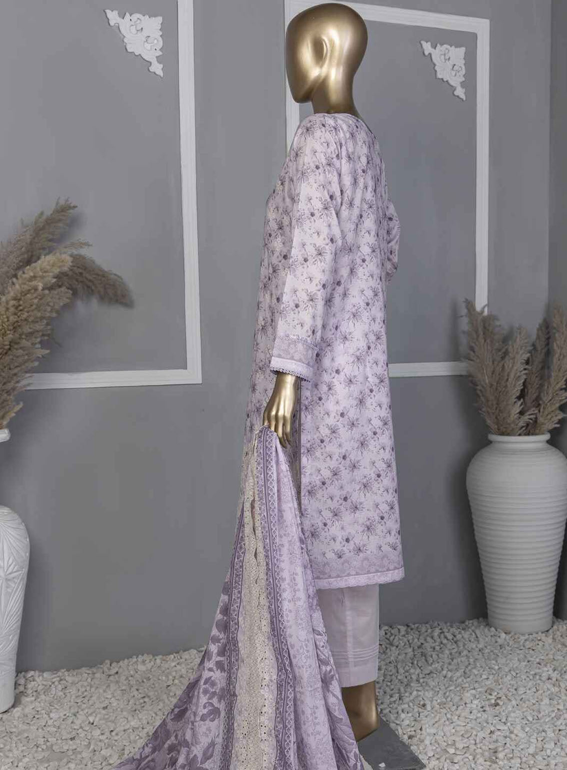 HZ Textile Premium Chikankari Lawn Piece Unstitched Suit HZ24PCL CEC-722 HZ Textile Premium Chikankari Lawn Piece Unstitched Suit HZ24PCL CEC-722
